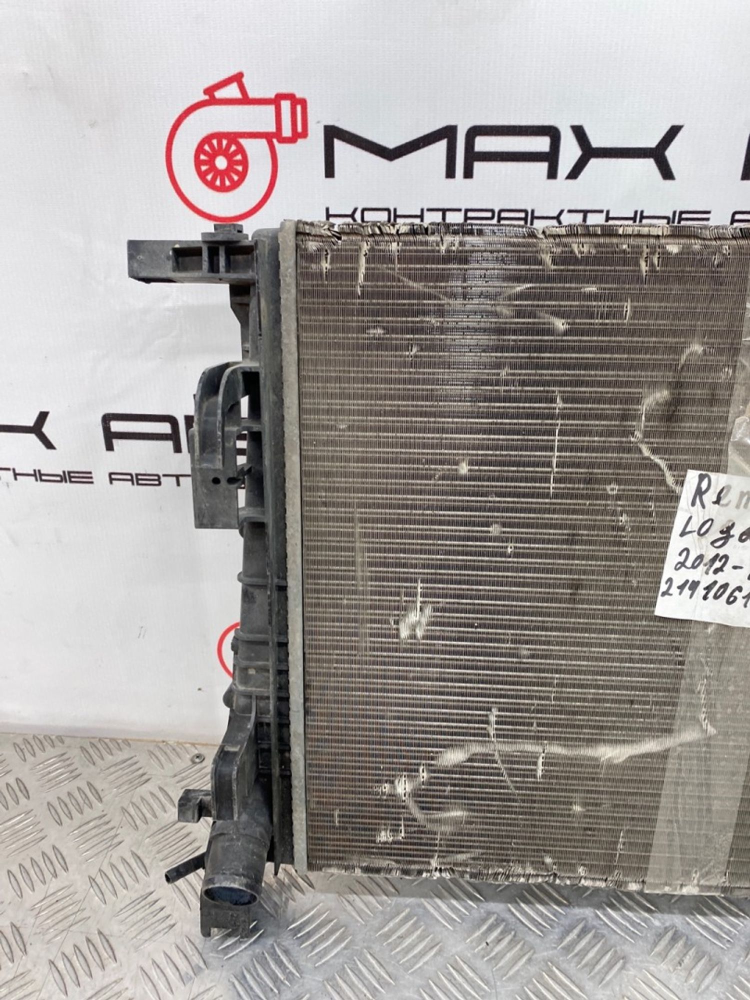 Б/У радиатор охлаждения ДВС Renault Logan L8 2014, 1490 рублей, Краснодар