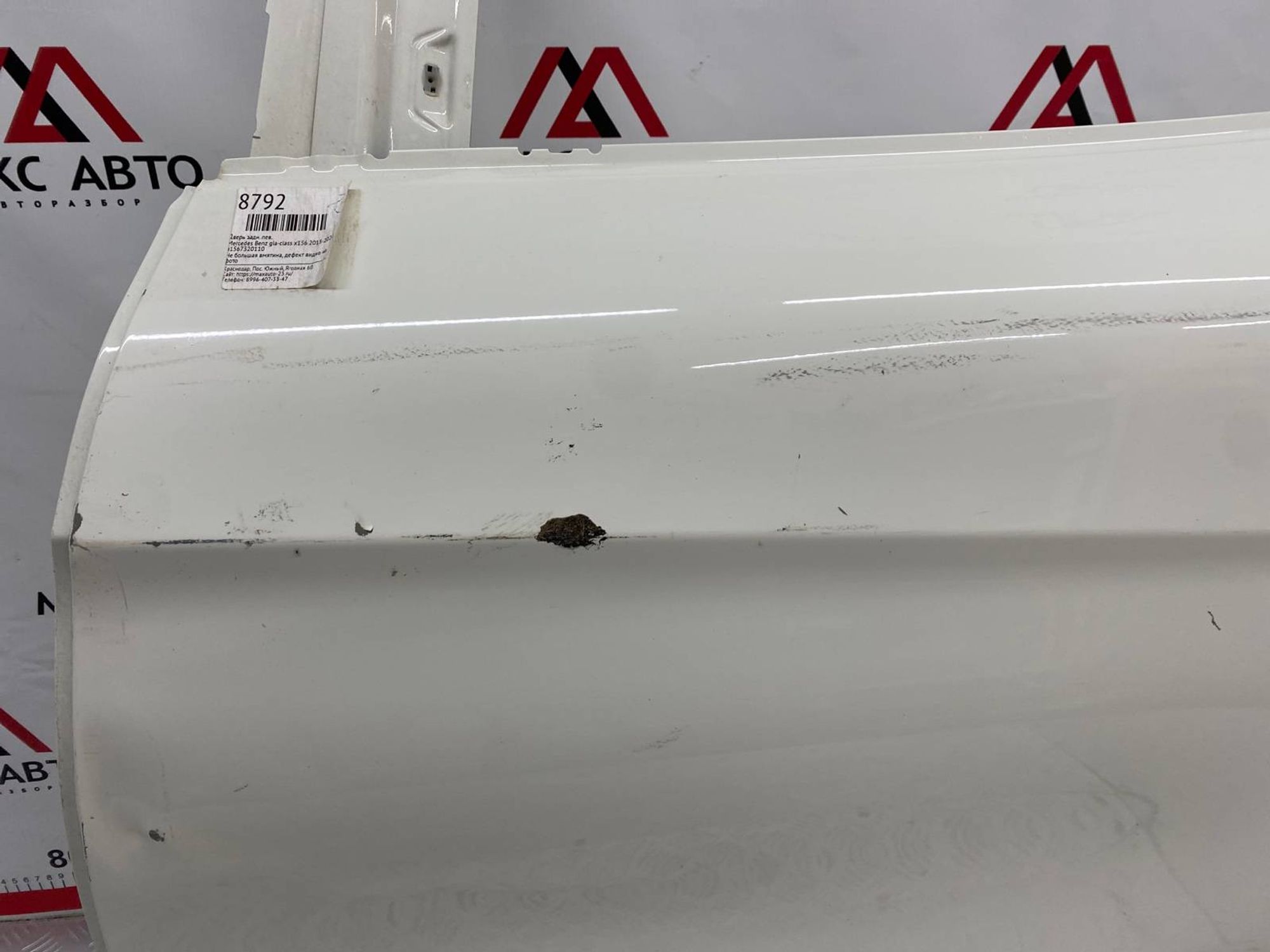 Б/У Дверь задняя левая Mercedes Benz Gla-Class X156 2017, 8990 рублей, Краснодар