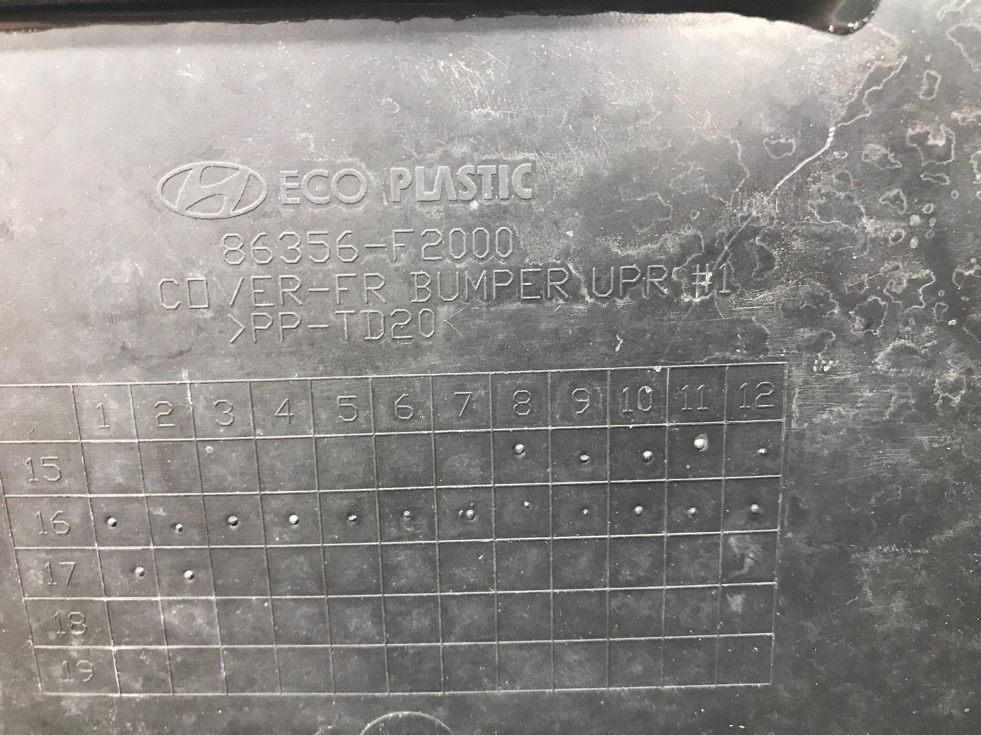 Б/У накладка решетки радиатора Hyundai Elantra AD 2015, 499 рублей, Краснодар