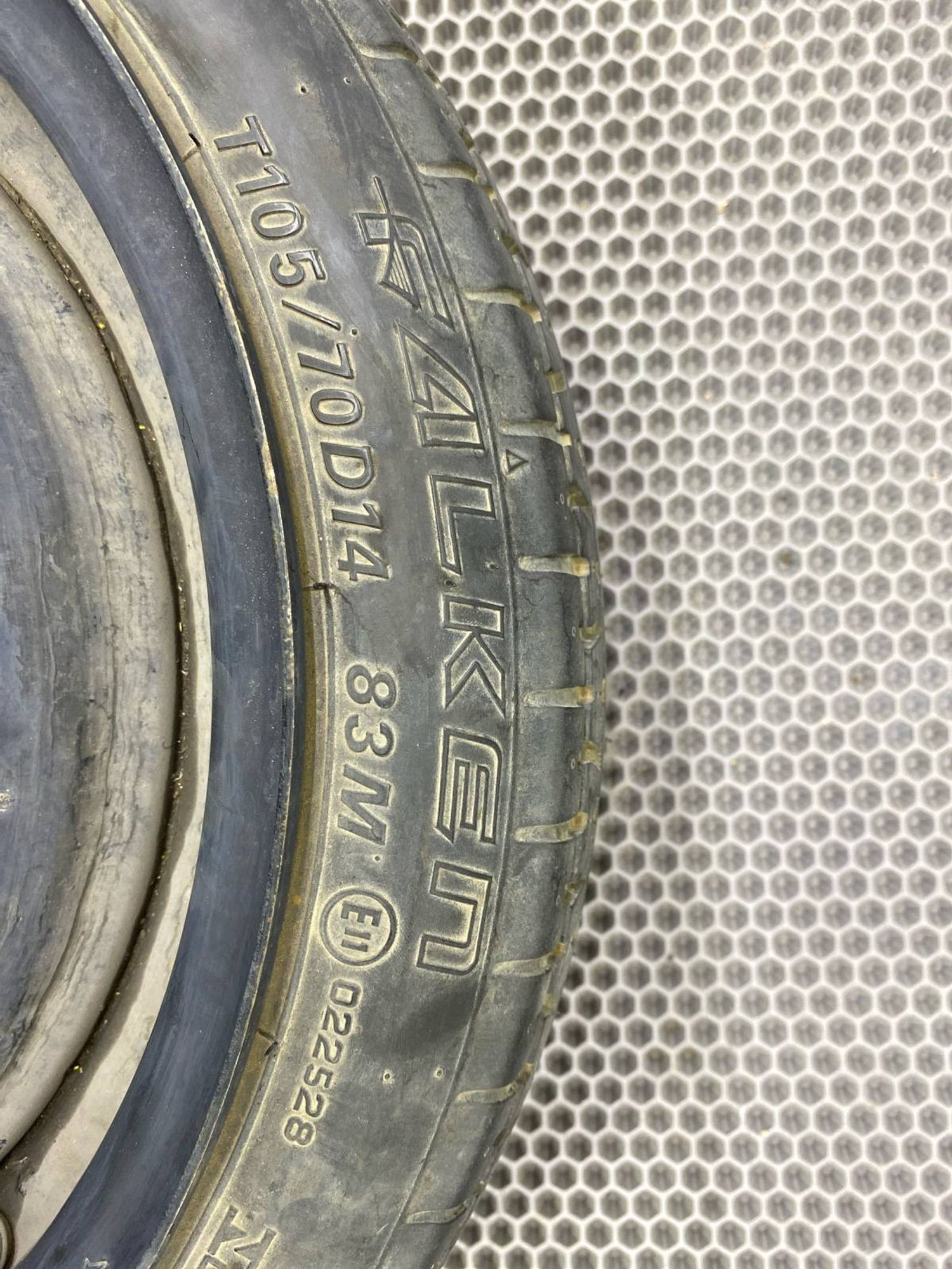 КОЛЕСО ЗАПАСНОЕ 14 falken fk-090 45ET 4x100 Штампованый Летняя, 2990 рублей, Краснодар