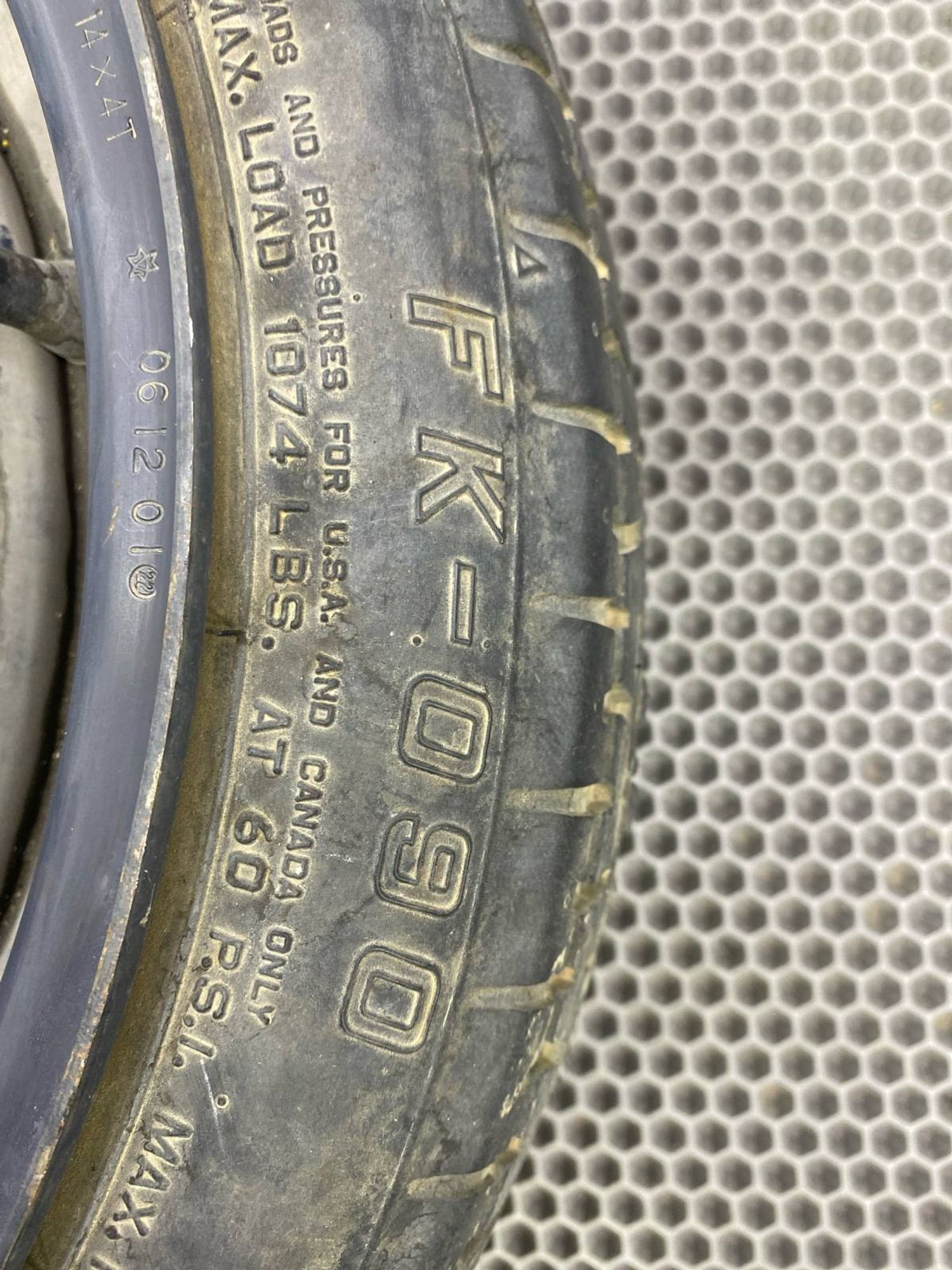 КОЛЕСО ЗАПАСНОЕ 14 falken fk-090 45ET 4x100 Штампованый Летняя, 2990 рублей, Краснодар