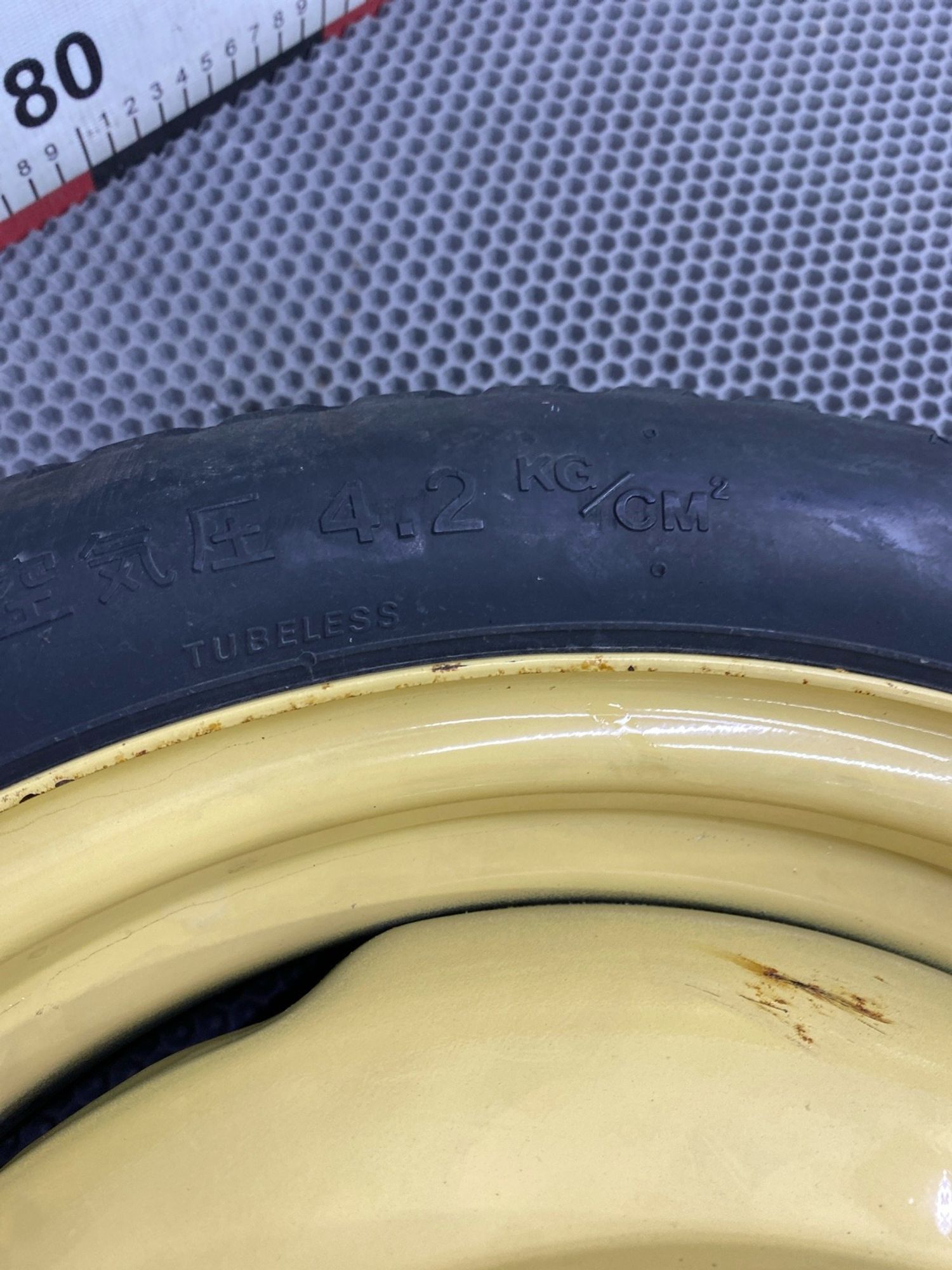 КОЛЕСО ЗАПАСНОЕ  16 Bridgestone tracompa 3 45ET 5x114.3 Штампованый Летняя, 4990 рублей, Краснодар