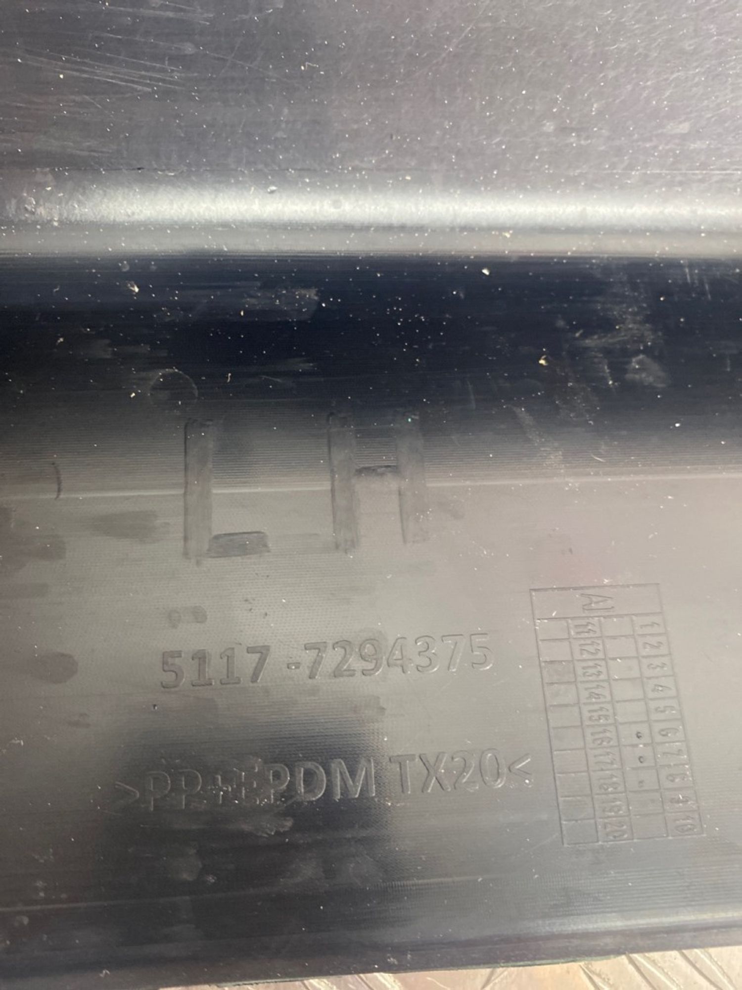 Накладка порога левая BMW X5 F15, 3190 рублей, Краснодар