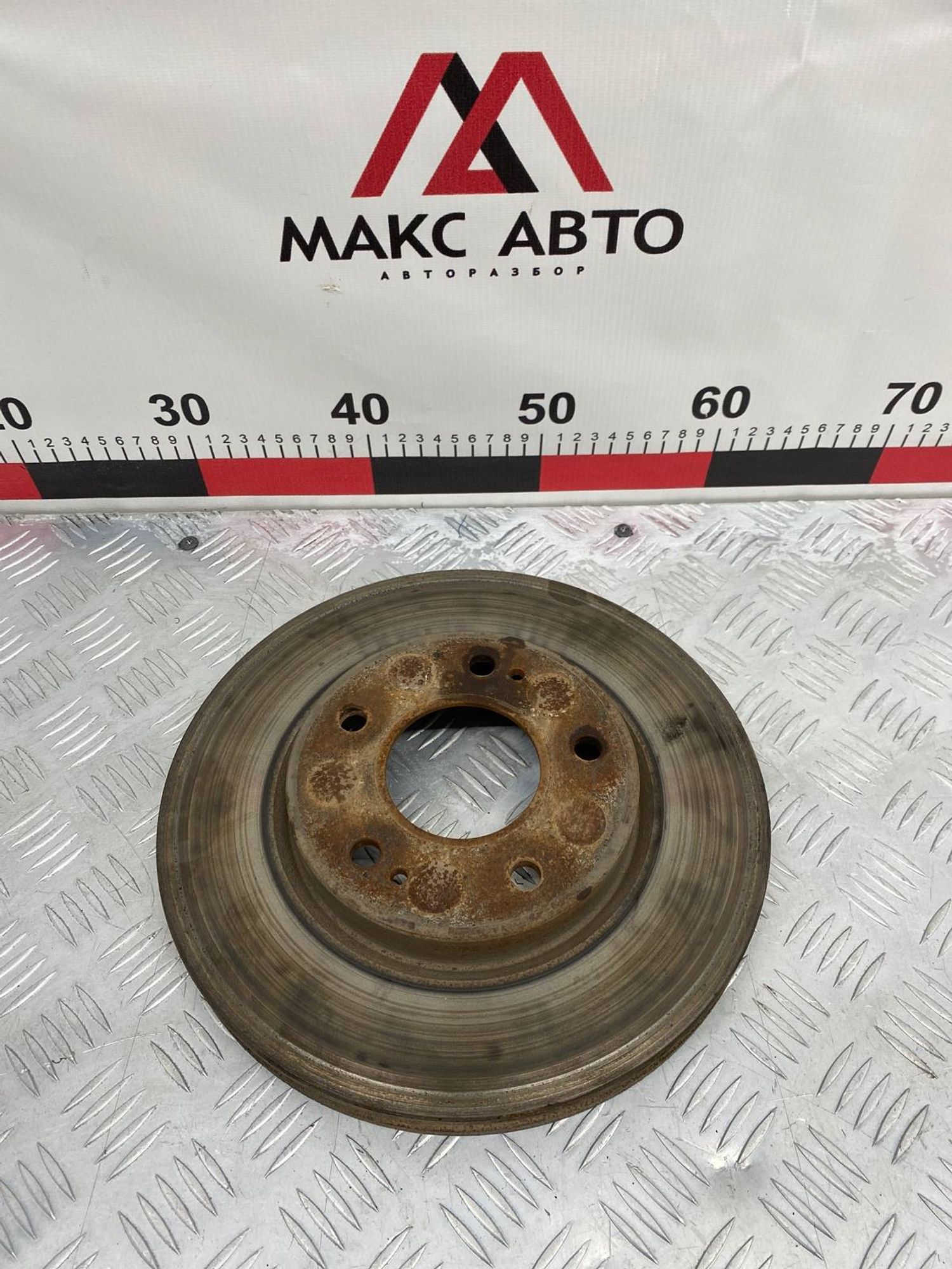 Б/У тормозной диск передний Mitsubishi, 480 рублей, Краснодар