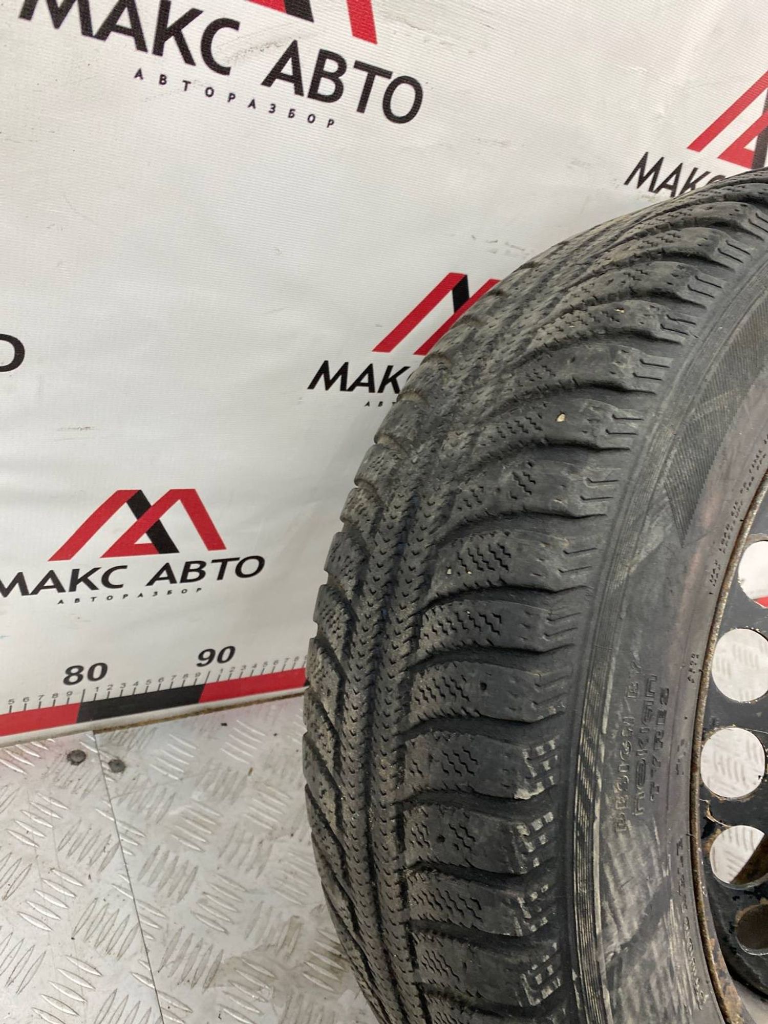 Колесо ЗАПАСНОЕ vag 15 nordman - 45ET 5x112 Штампованый Зимняя (липучка), 1490 рублей, Краснодар