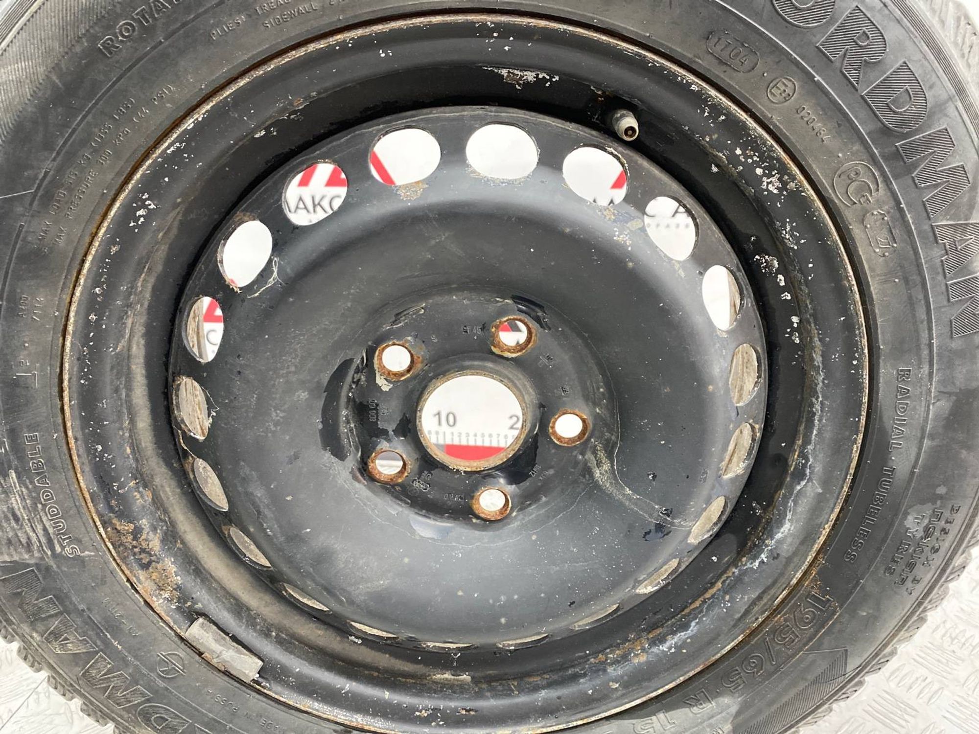 Колесо ЗАПАСНОЕ vag 15 nordman - 45ET 5x112 Штампованый Зимняя (липучка), 1490 рублей, Краснодар