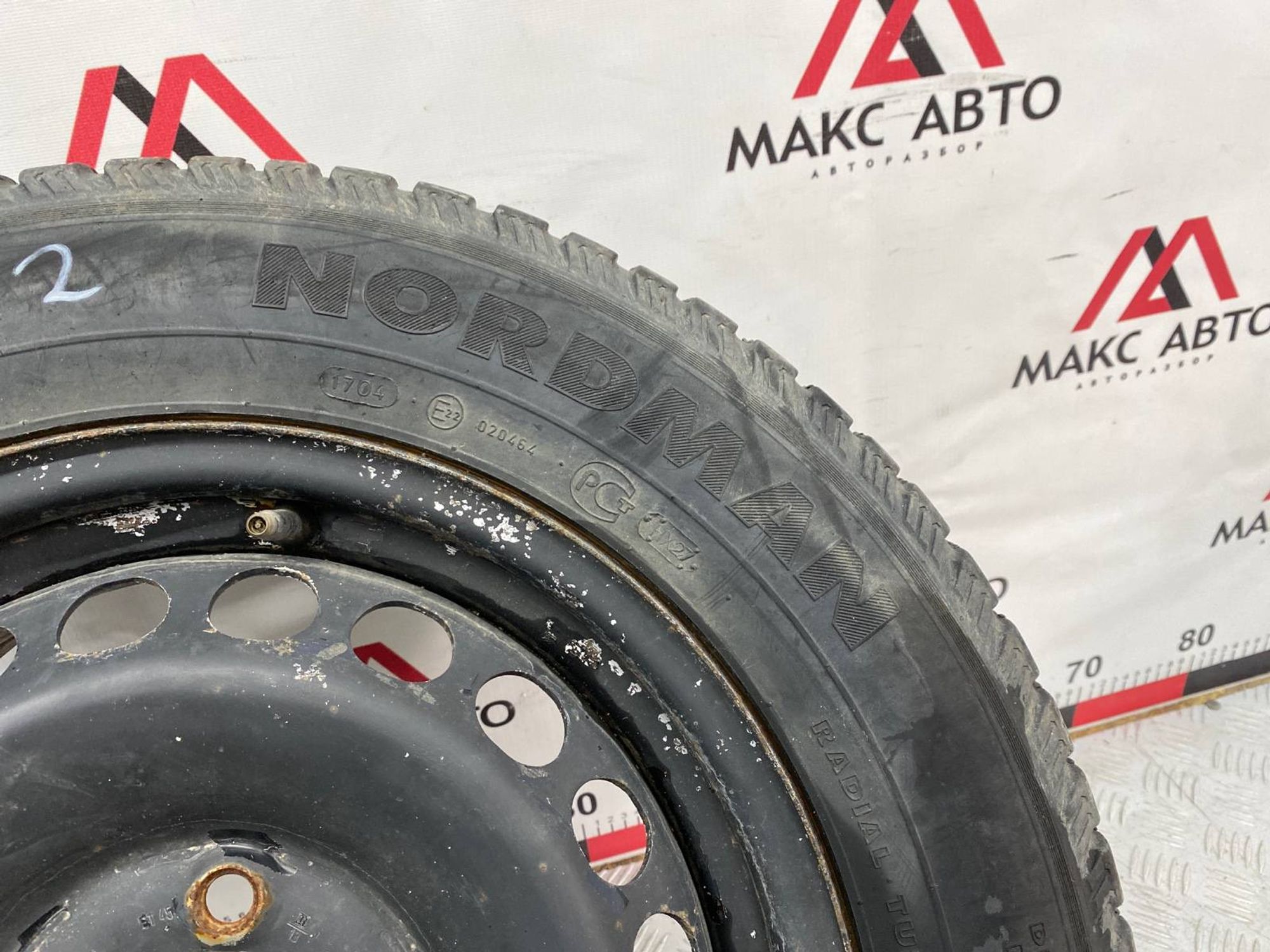 Колесо ЗАПАСНОЕ vag 15 nordman - 45ET 5x112 Штампованый Зимняя (липучка), 1490 рублей, Краснодар