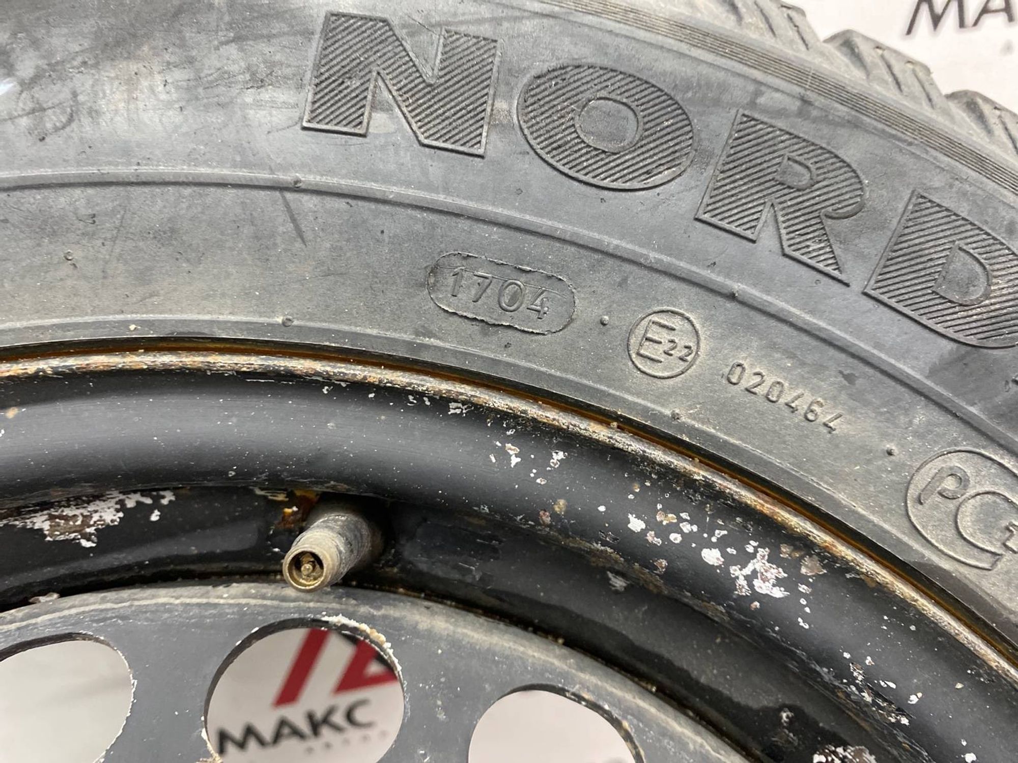 Колесо ЗАПАСНОЕ vag 15 nordman - 45ET 5x112 Штампованый Зимняя (липучка), 1490 рублей, Краснодар