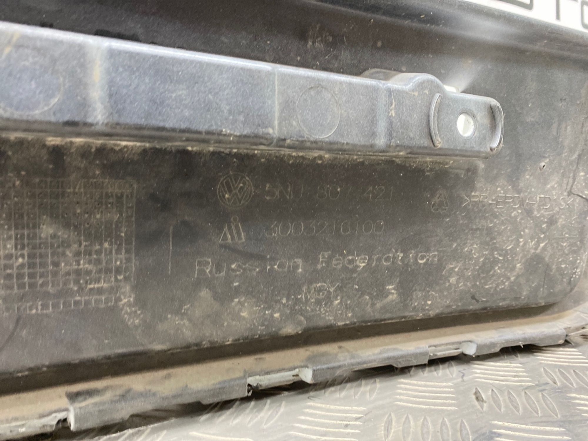 Б/У Бампер задний  ПОД ПОКРАСКУ Volkswagen Tiguan 5N1 2006, 4990 рублей, Краснодар