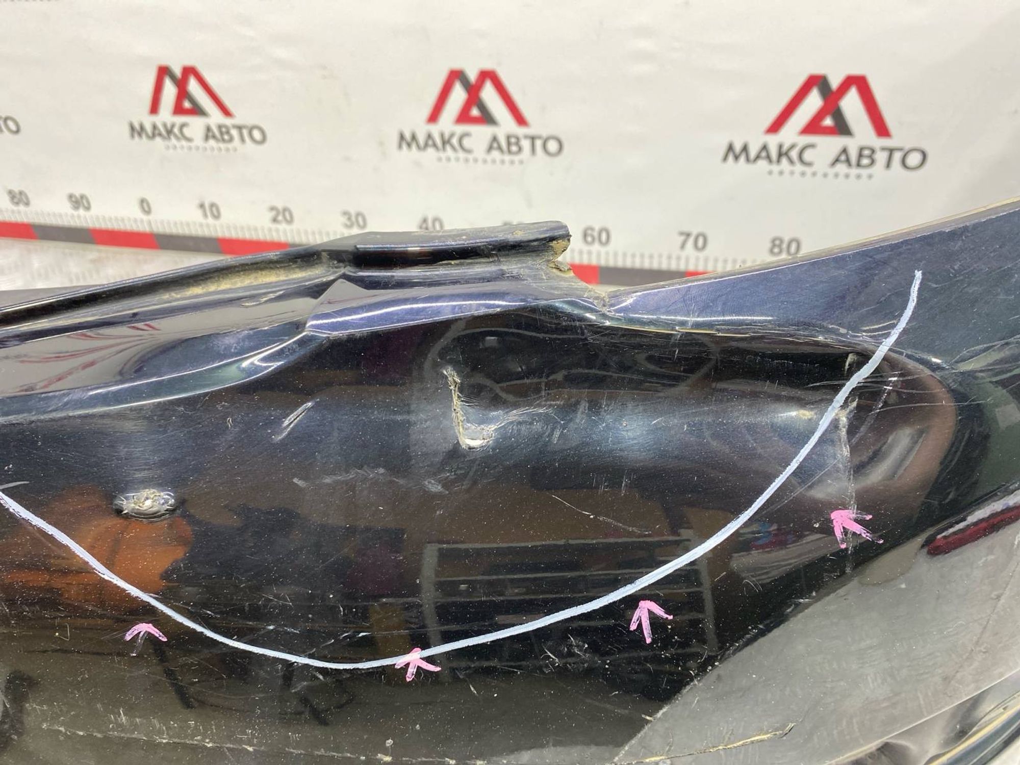 Бампер ДЕФЕКТ передний Nissan Teana J32 VQ25DE 2008, 2490 рублей, Краснодар