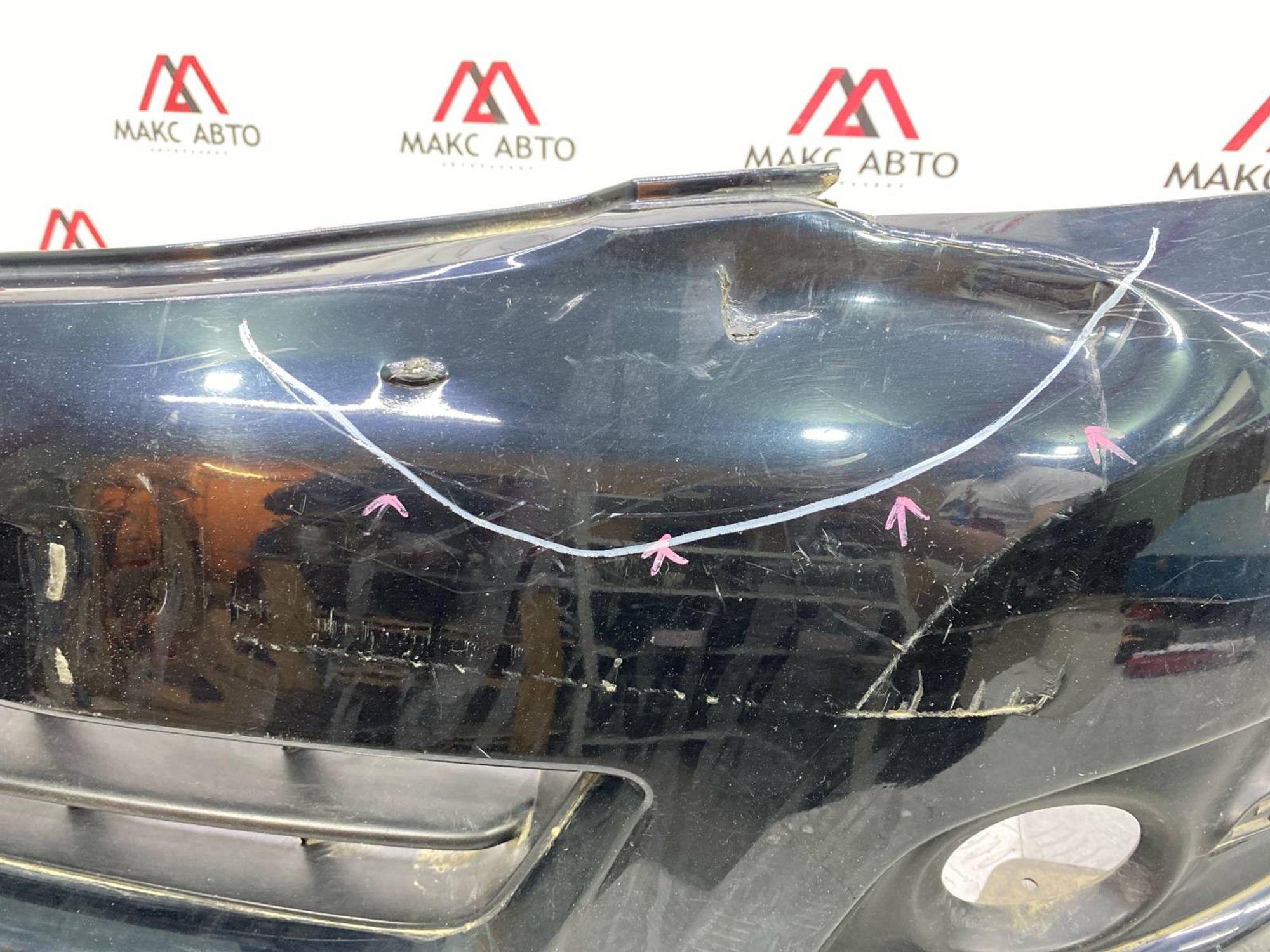 Бампер ДЕФЕКТ передний Nissan Teana J32 VQ25DE 2008, 2490 рублей, Краснодар