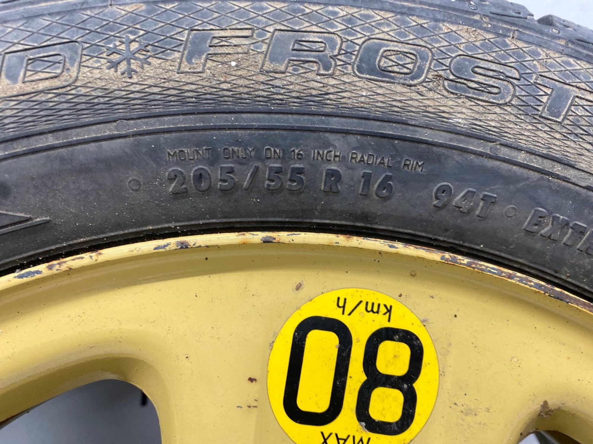 Запасное колесо 16 cislaved nord frost 5 45ET 5x112 Литой Зимняя с шипами, 4990 рублей, Краснодар