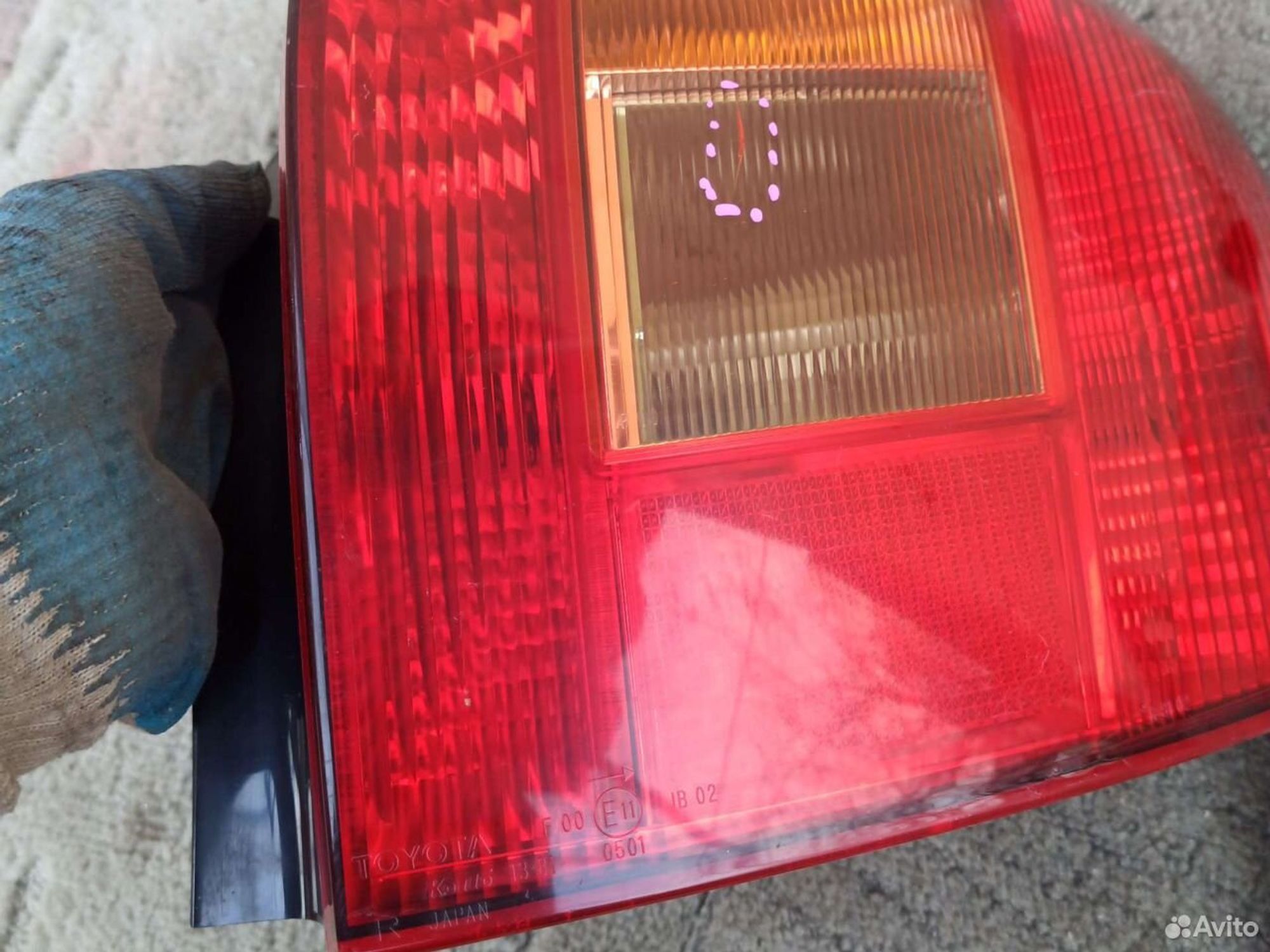 Стоп Toyota Corolla 120 правый хэтчбек европа, 500 рублей, Ленина