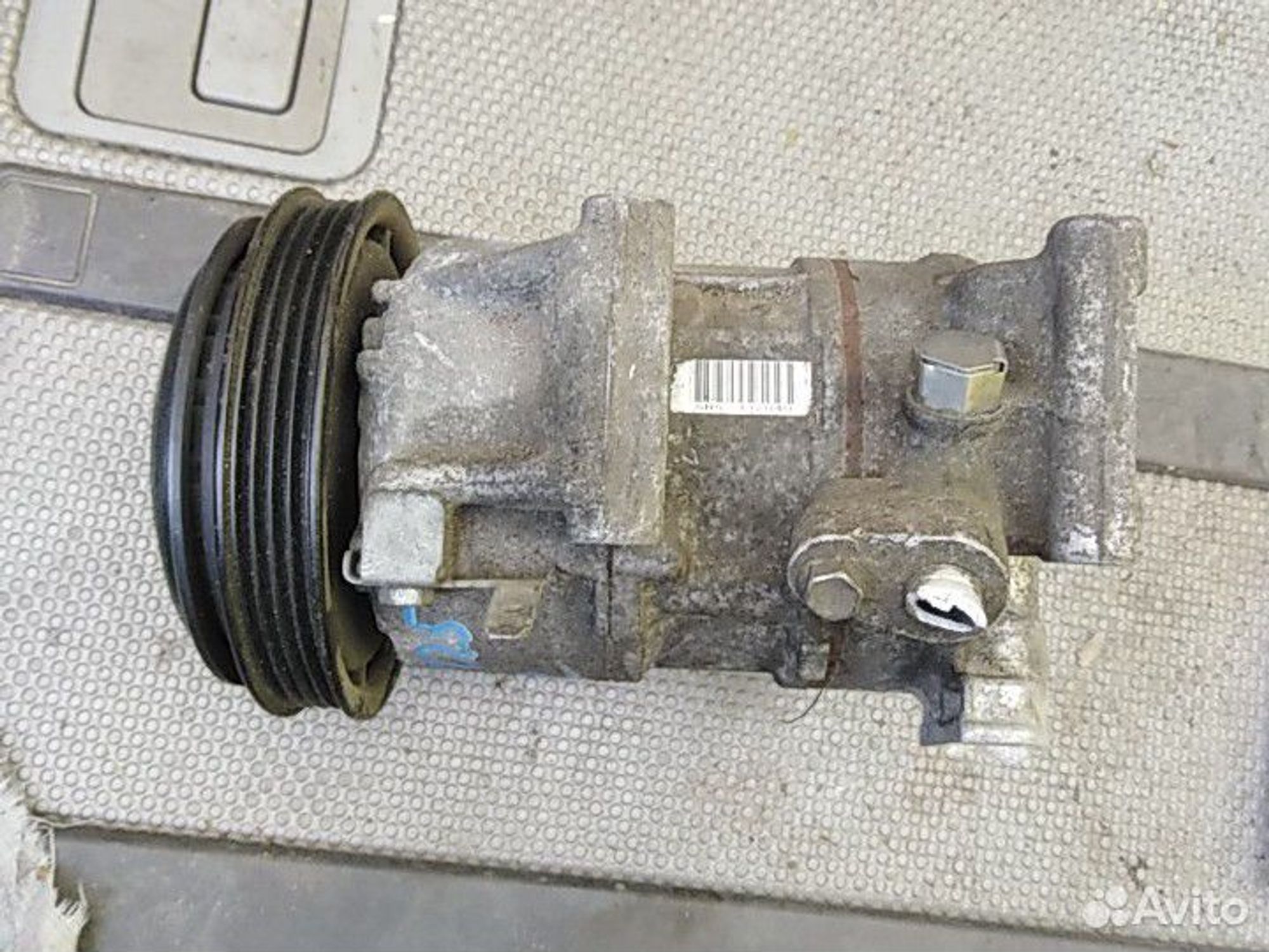 Компрессор кондиционера Toyota Ractis ncp125 1NZ FE, 9000 рублей, Ленина