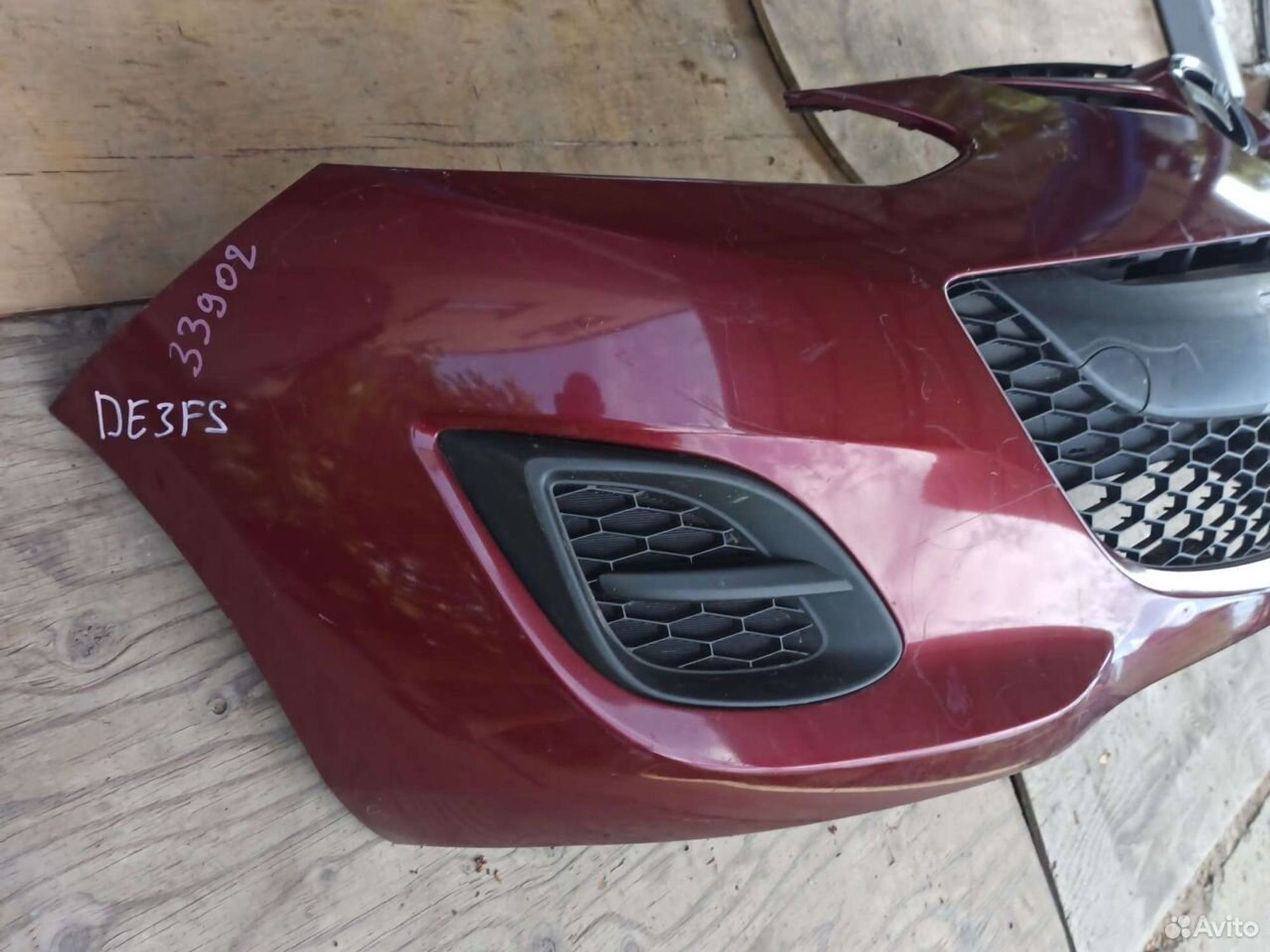 Бампер передний Mazda Demio de3fs рестайлинг, 12000 рублей, Ленина