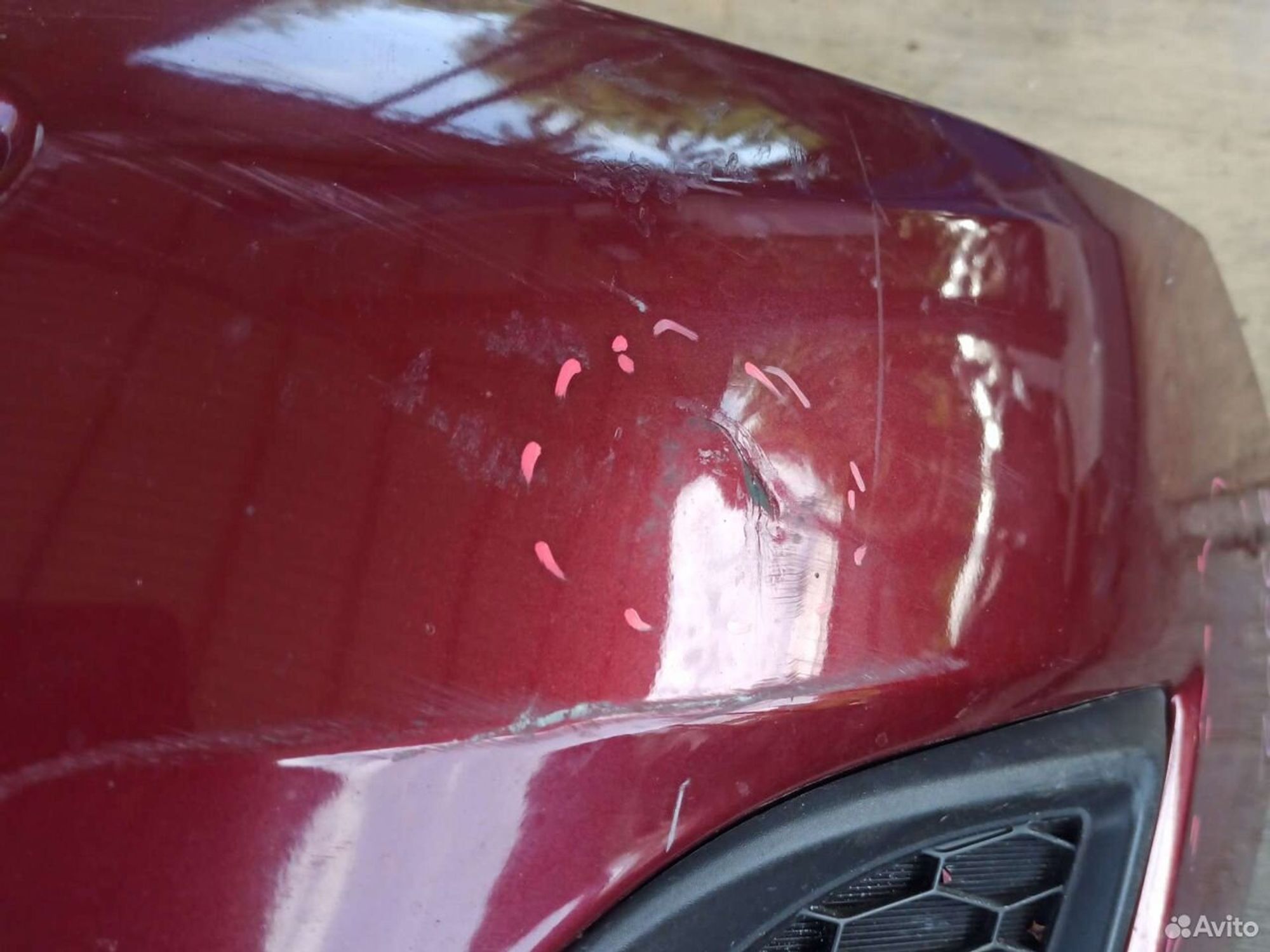 Бампер передний Mazda Demio de3fs рестайлинг, 12000 рублей, Ленина