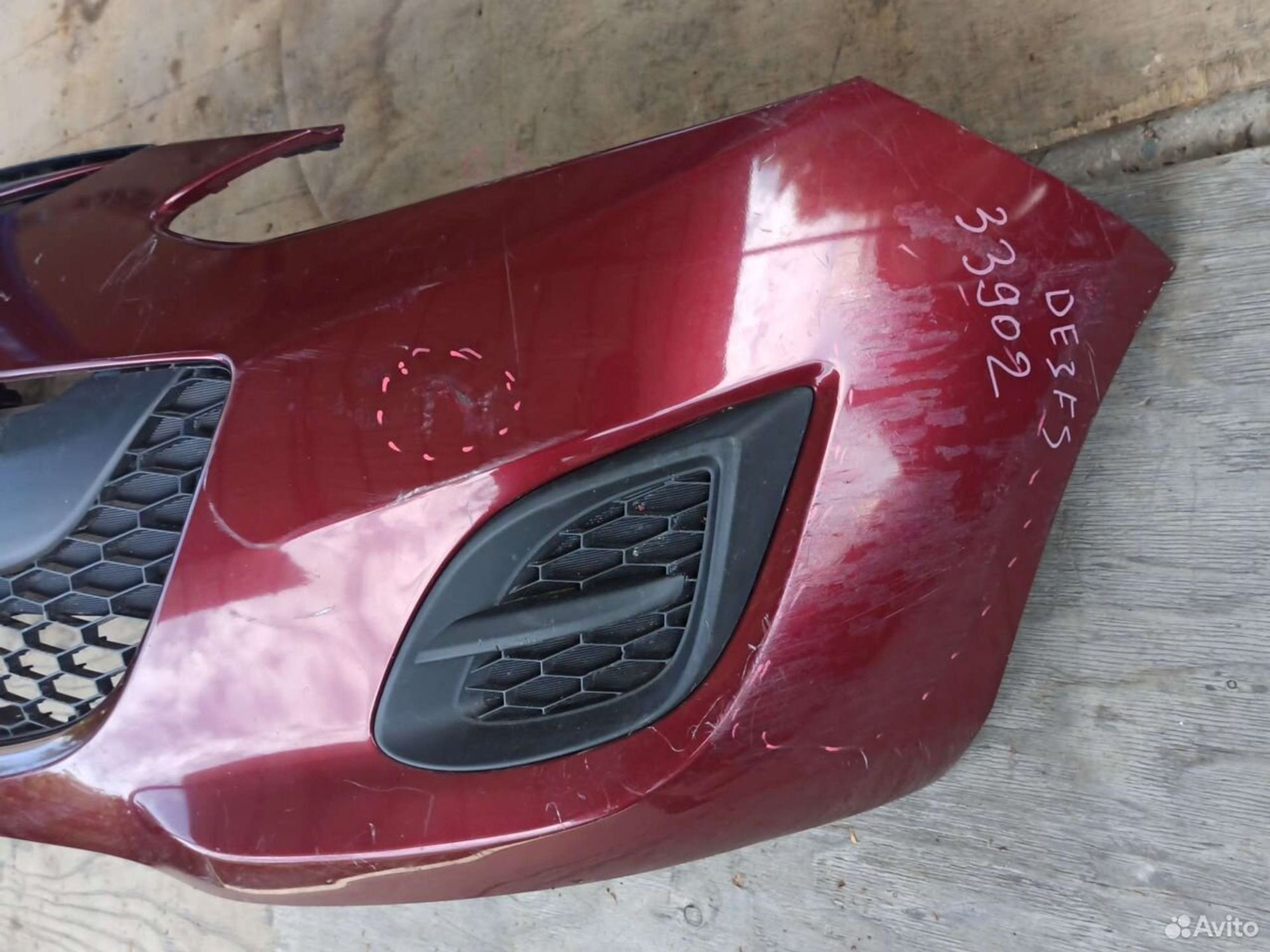 Бампер передний Mazda Demio de3fs рестайлинг, 12000 рублей, Ленина