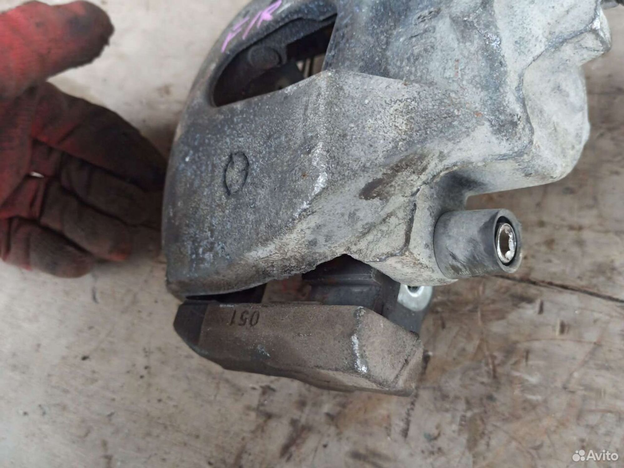 Суппорт Mazda 3 BK передний правый, 700 рублей, Ленина