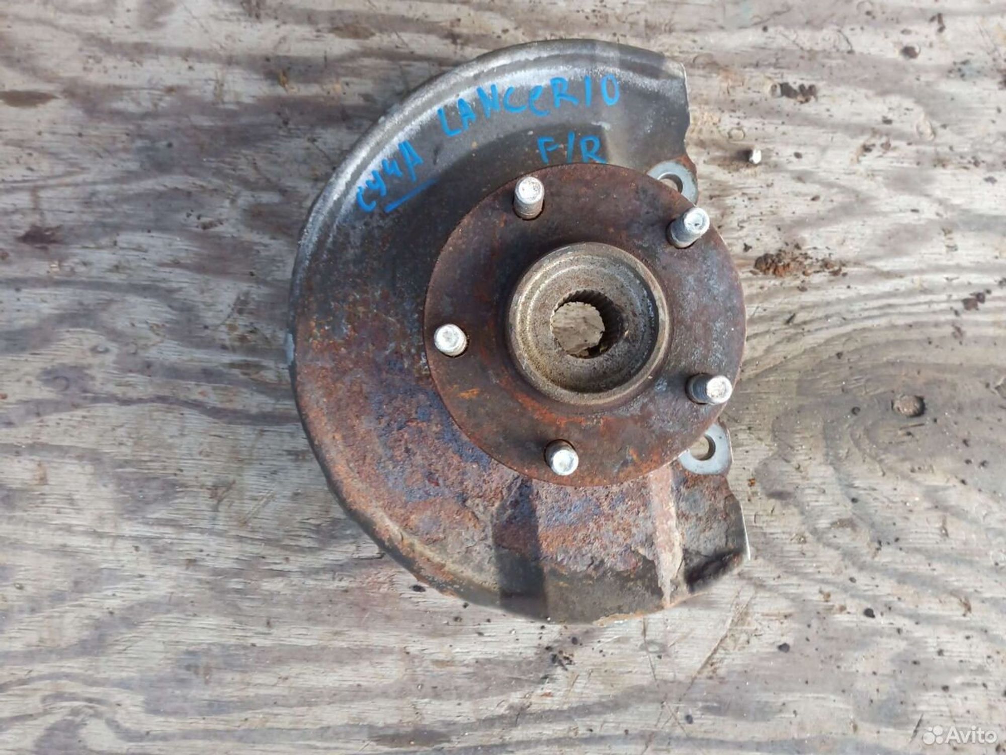 Ступица Mitsubishi Lancer 10 передняя правая, 1500 рублей, Ленина