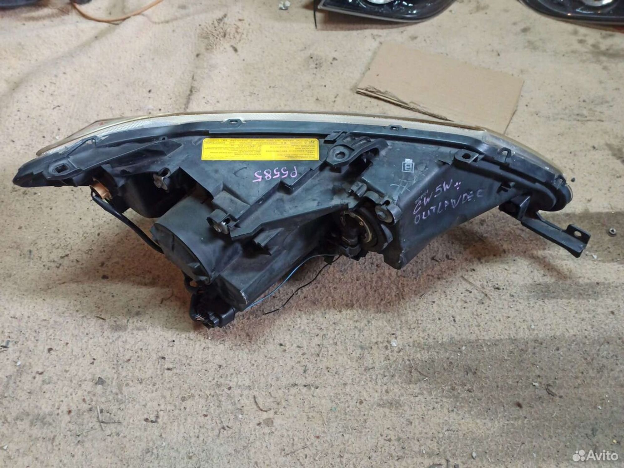 Фара левая Mitsubishi Outlander xl, 8000 рублей, Ленина