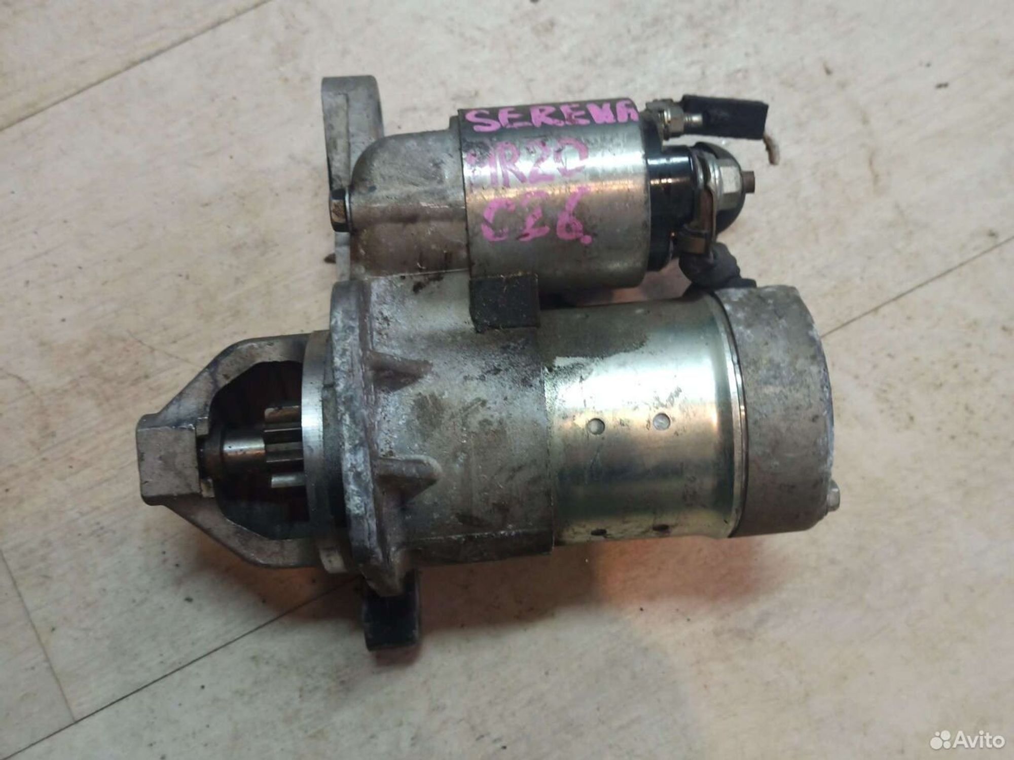 Стартер Nissan Serena c26 mr20de, 2000 рублей, Ленина
