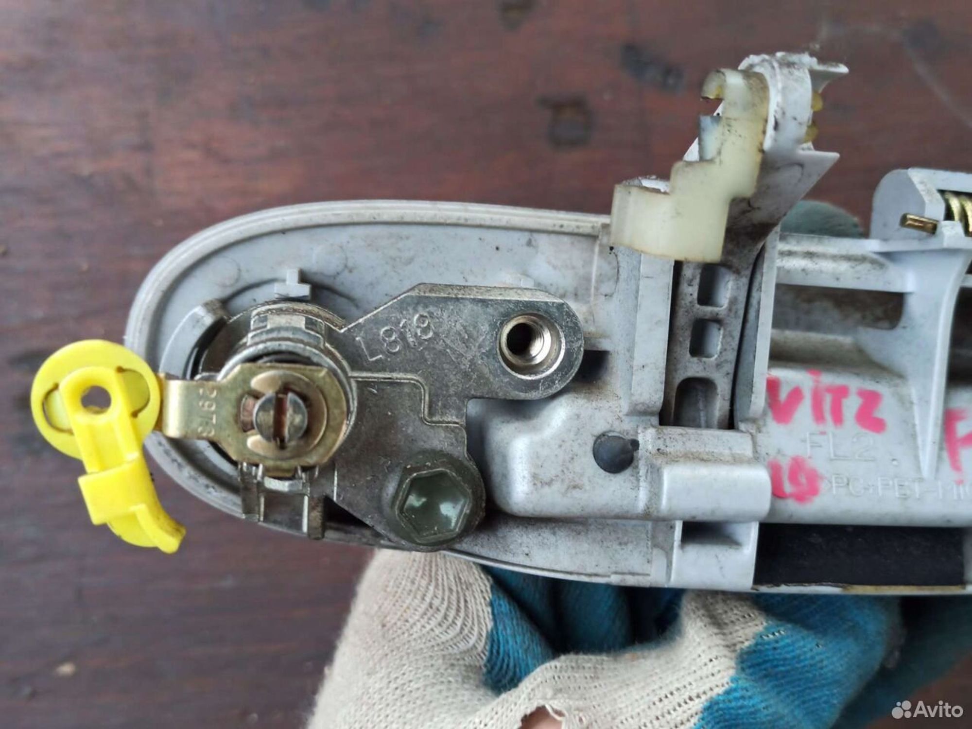 Ручка двери Toyota Vitz scp10 передняя левая, 700 рублей, Ленина