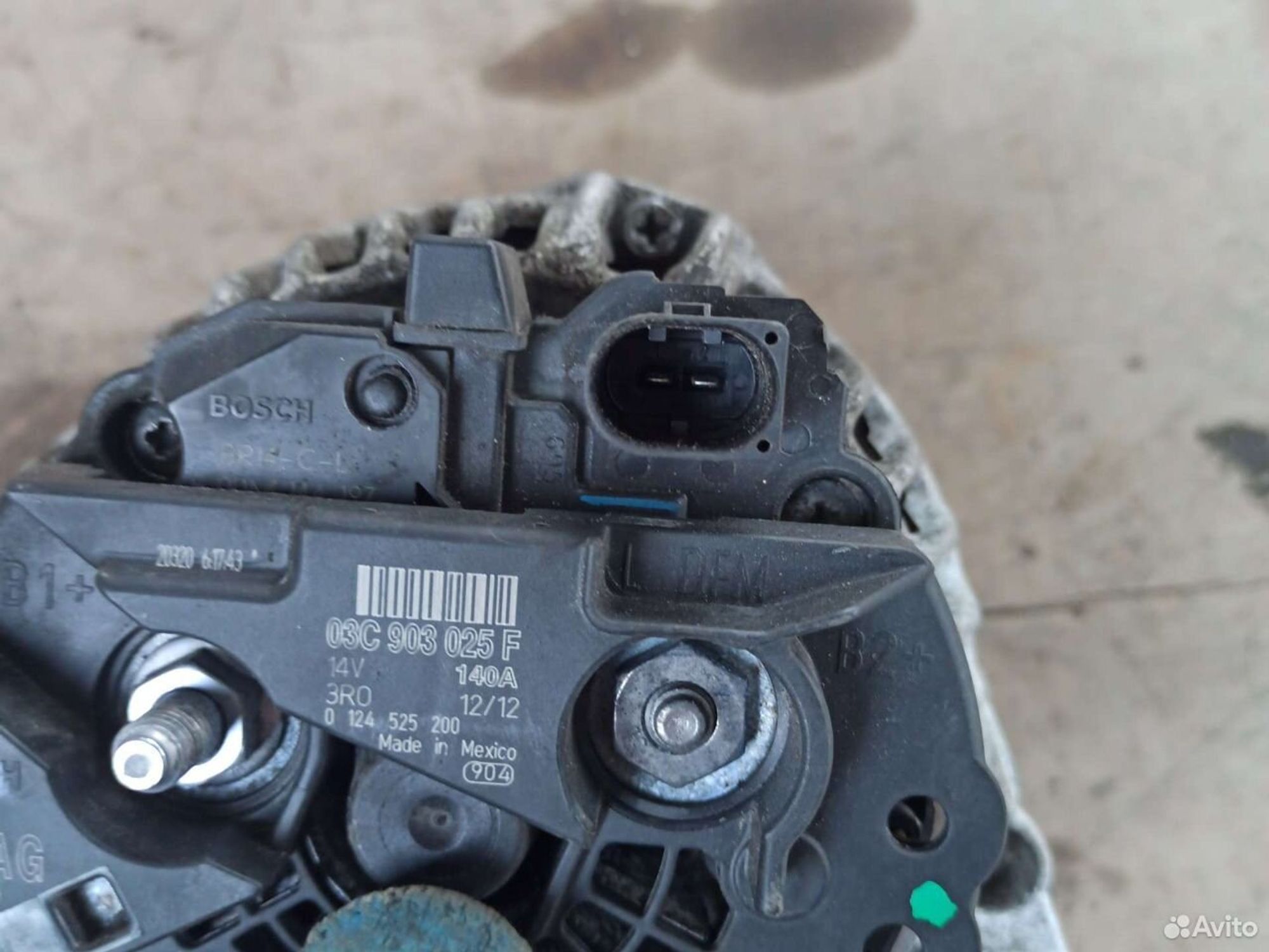 Генератор Volkswagen Golf 6 cbz, 6000 рублей, Ленина