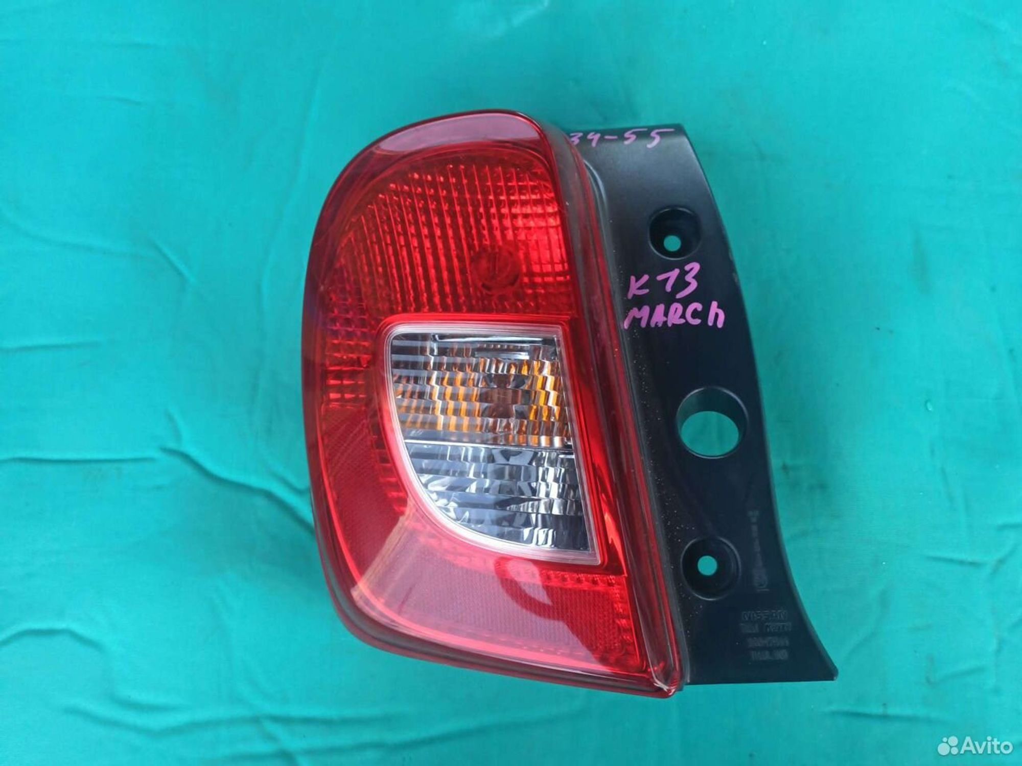 Фонарь, стоп Nissan March K13 рестайлинг, 3000 рублей, Ленина