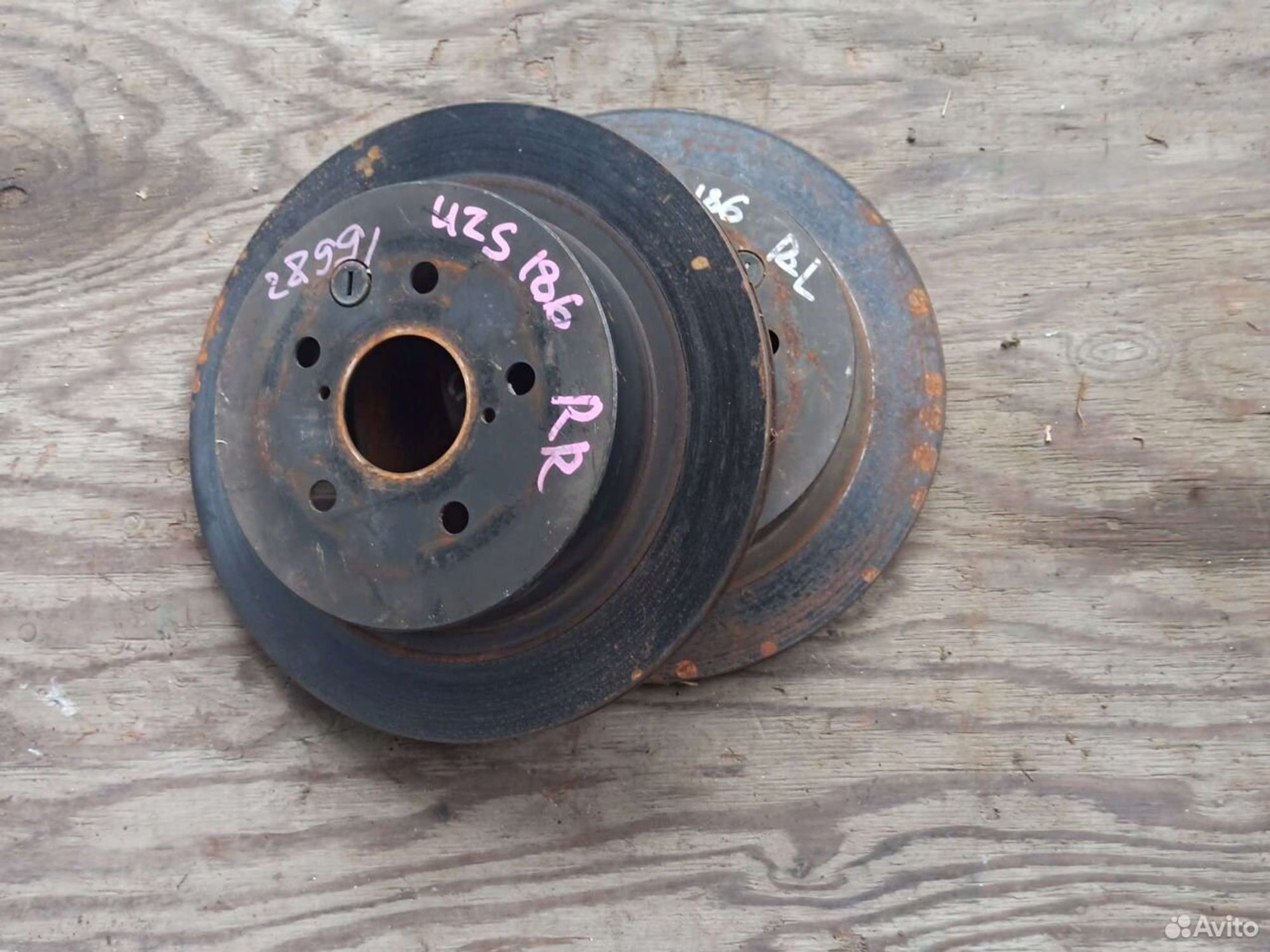 Тормозные диски Toyota Crown Majesta uzs186 задние, 2700 рублей, Ленина