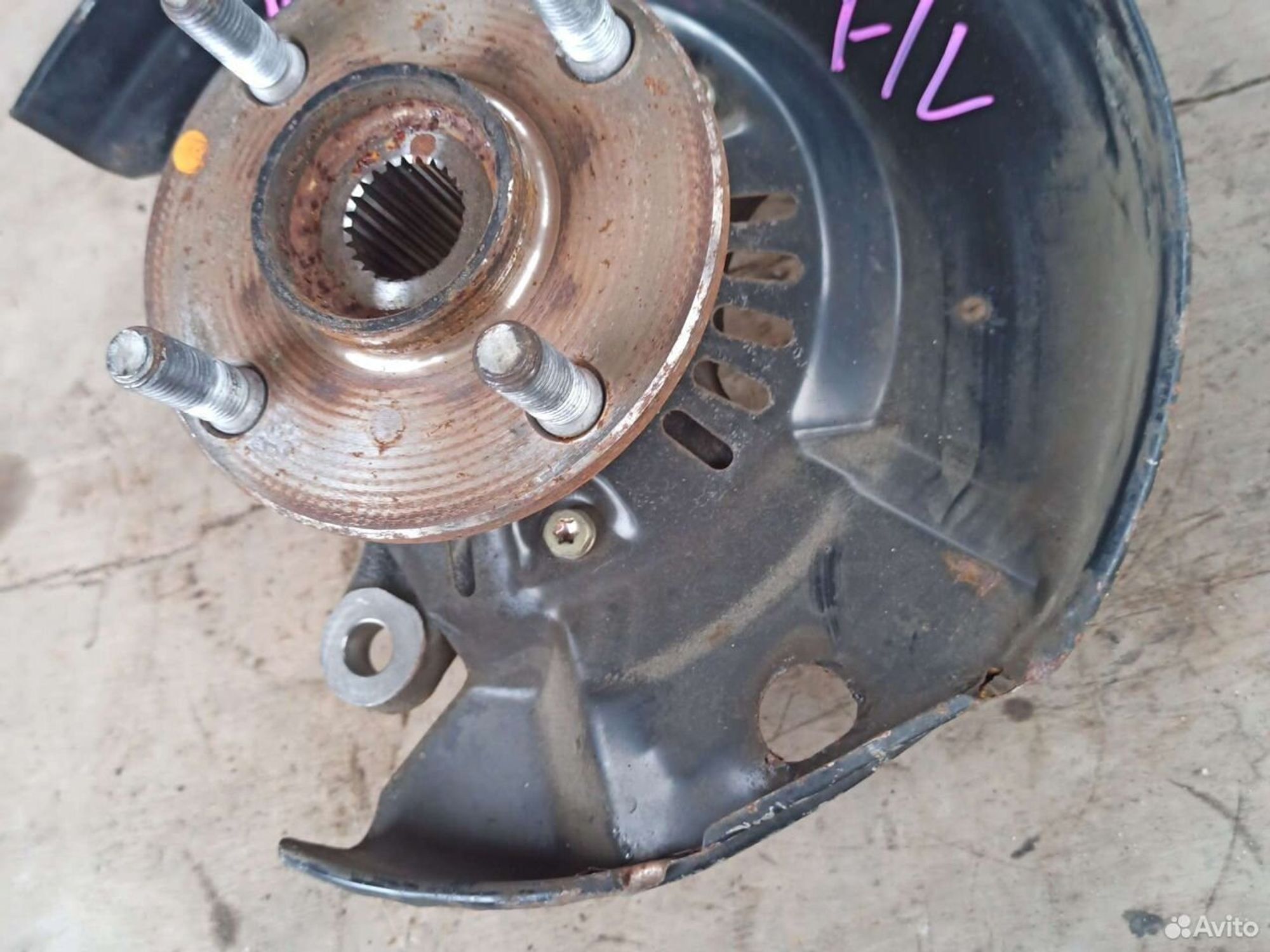 Ступица Toyota Funcargo передняя левая, 1600 рублей, Ленина