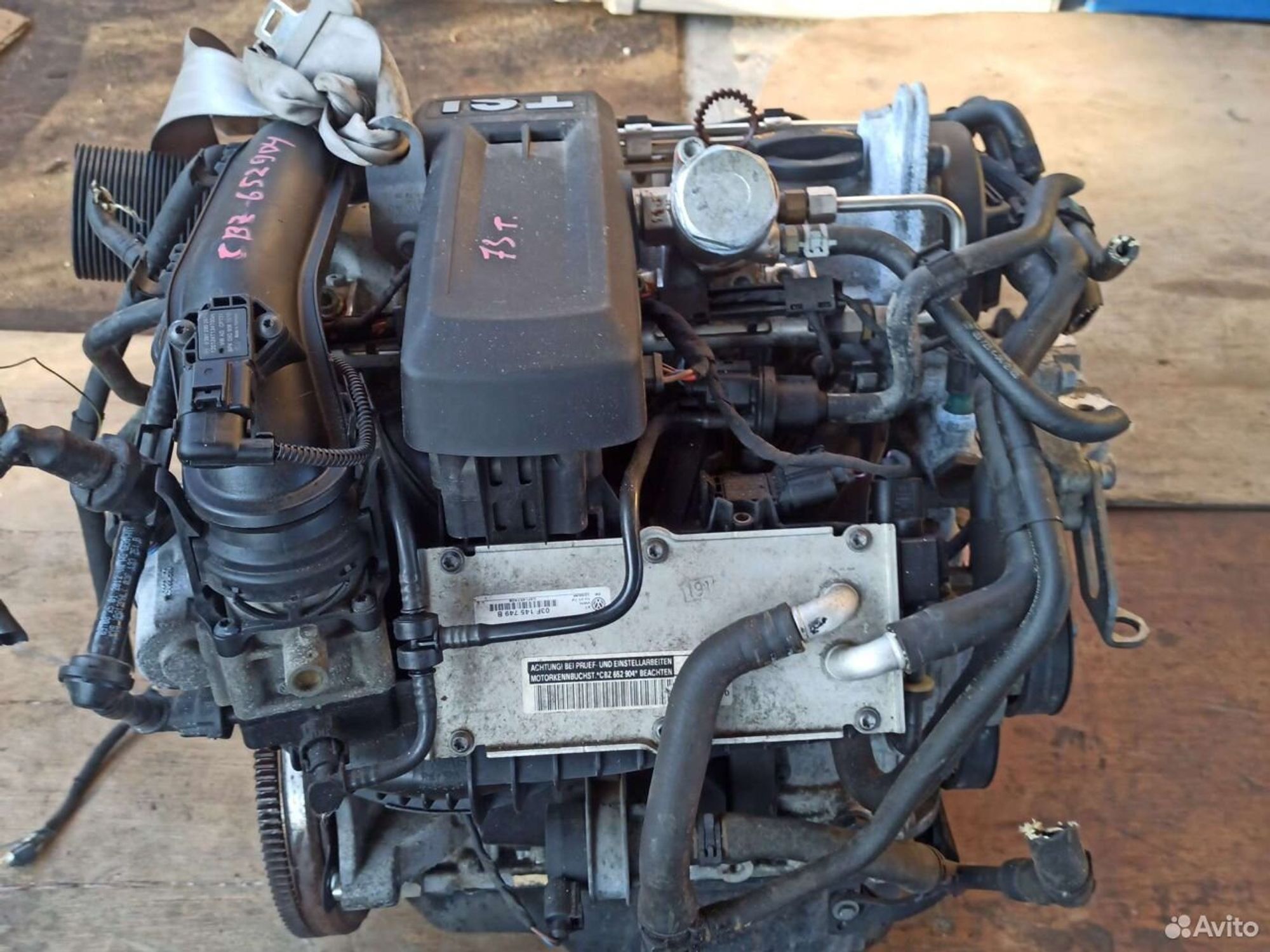 Двигатель Volkswagen Golf Mk6 Cbzb, 70000 рублей, Ленина