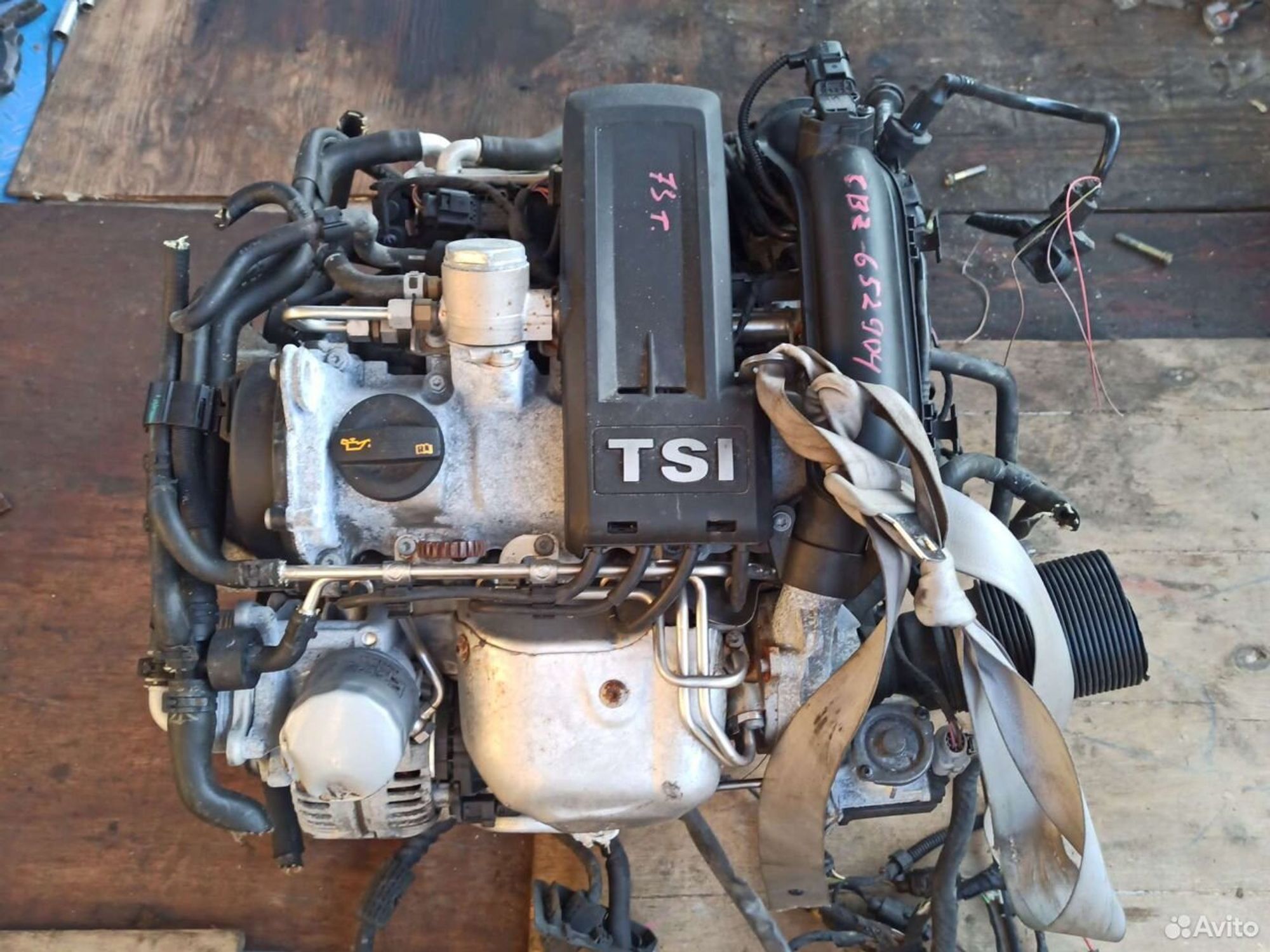 Двигатель Volkswagen Golf Mk6 Cbzb, 70000 рублей, Ленина
