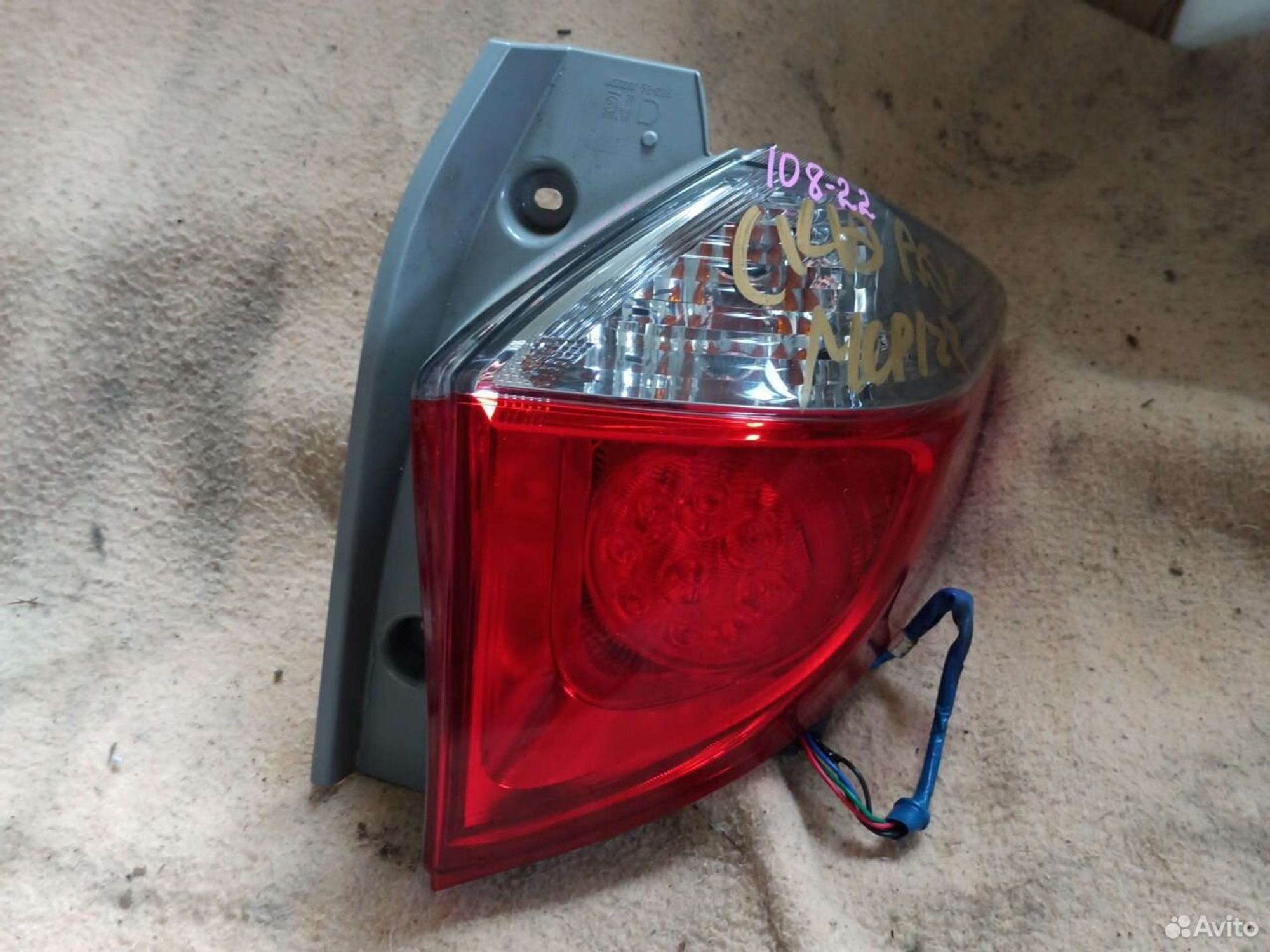 Стоп, фонарь правый Toyota Ractis ncp120, 600 рублей, Ленина
