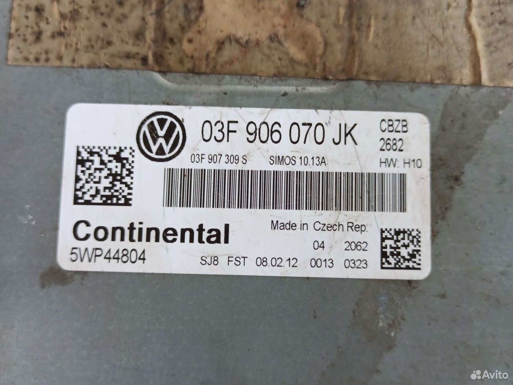 Блок управления двигателем Volkswagen Golf 6 cbzb, 3000 рублей, Ленина