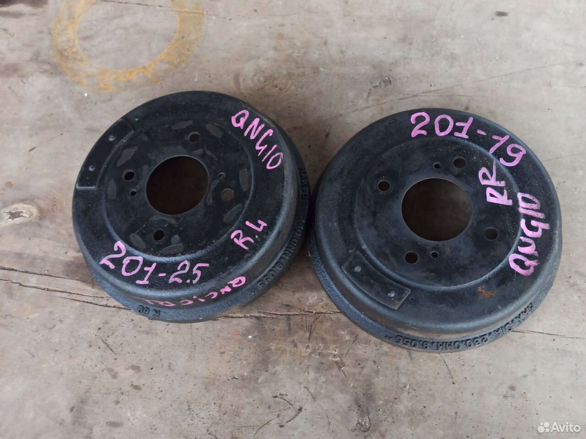 Тормозные барабаны Nissan Sunny fnb15 4wd, 2500 рублей, Ленина