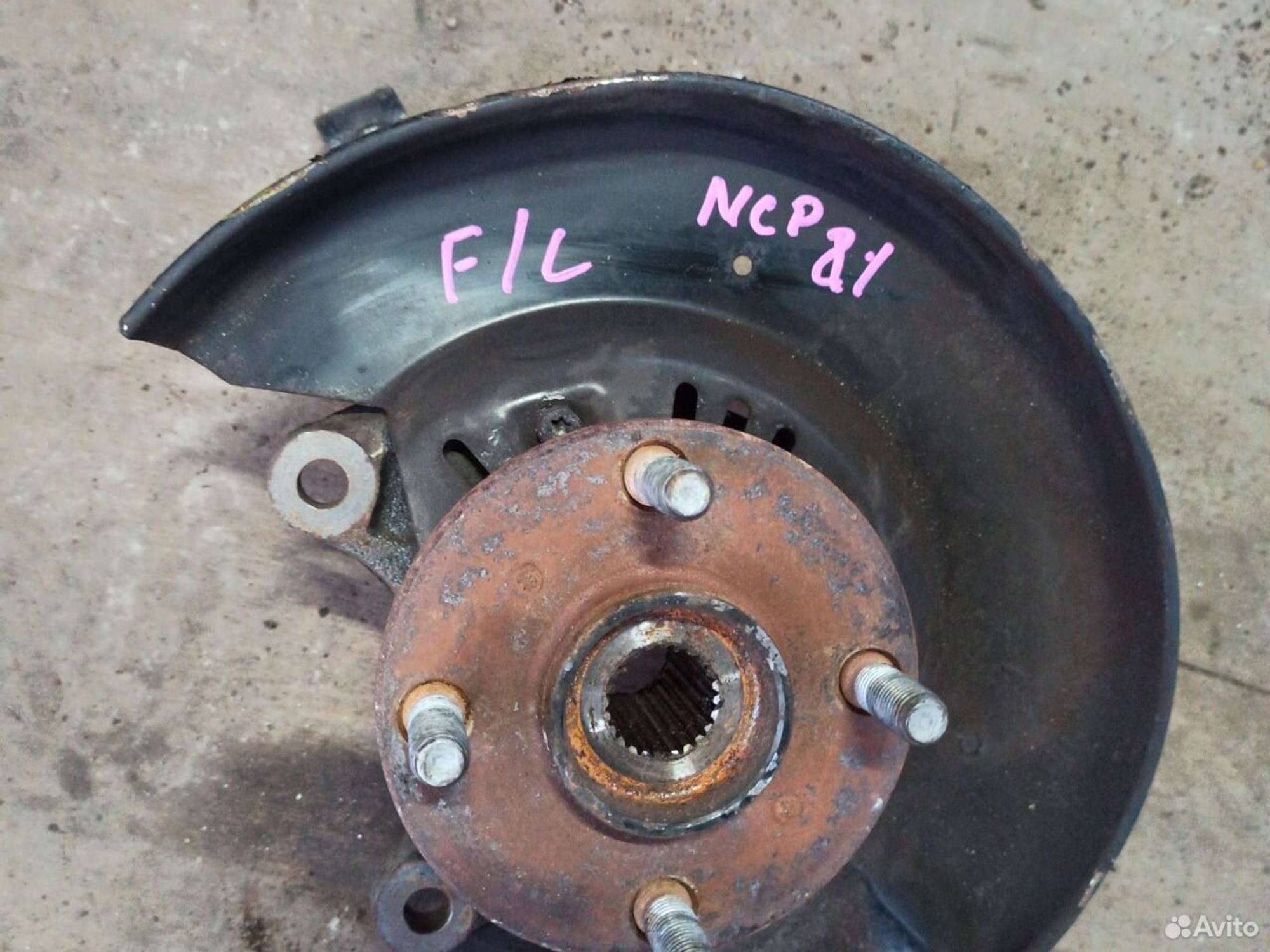 Ступица Toyota Sienta ncp81 передняя левая, 600 рублей, Ленина