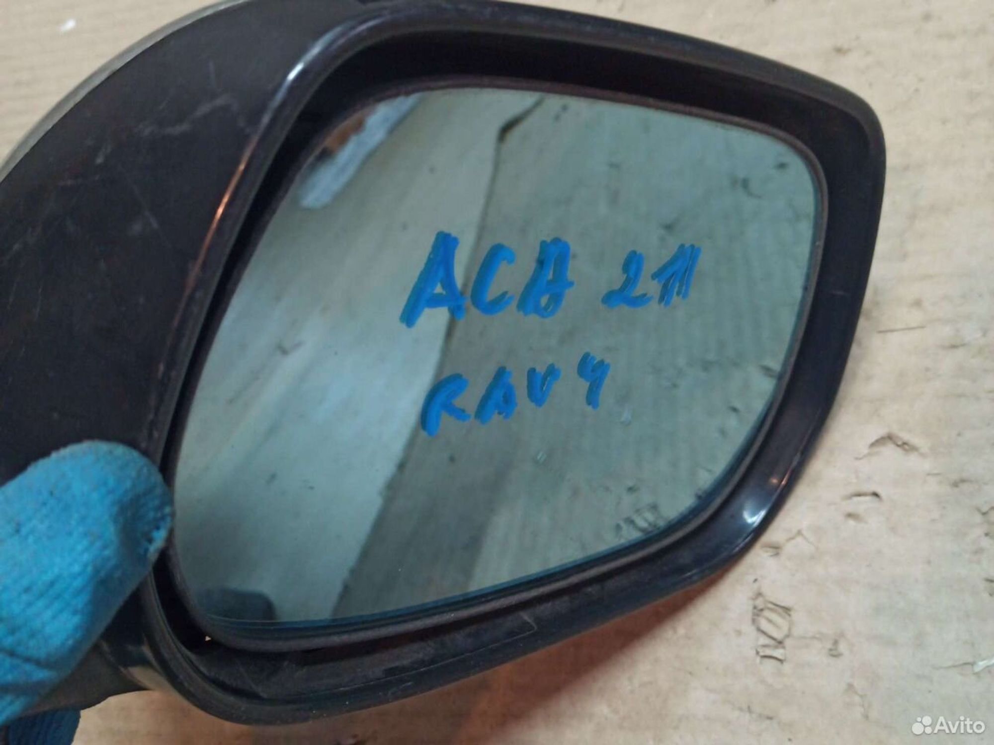 Зеркало Toyota RAV 4 ACA 21 правое, 1000 рублей, Ленина