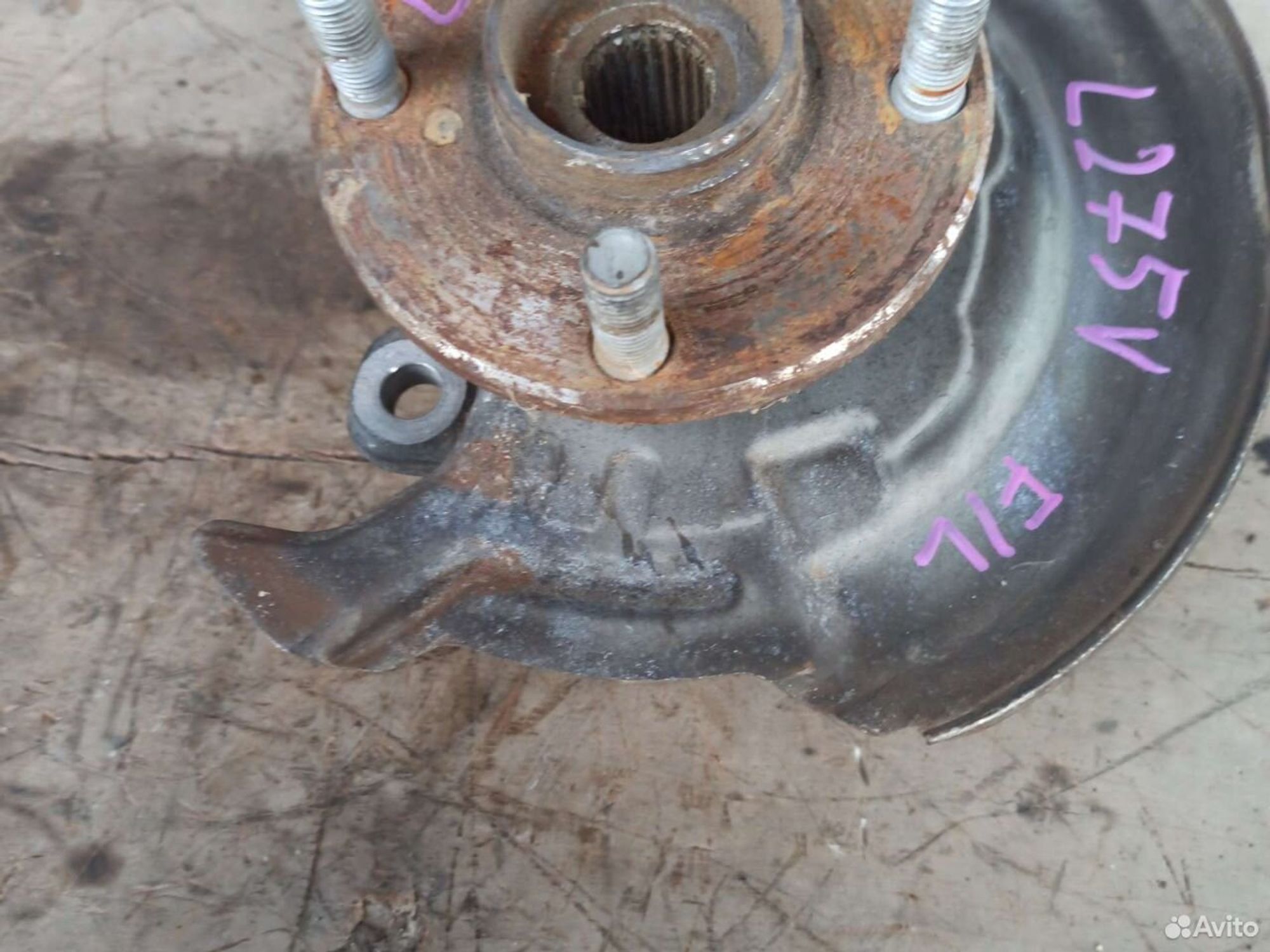 Ступица Daihatsu Mira l275 передняя левая, 2500 рублей, Ленина