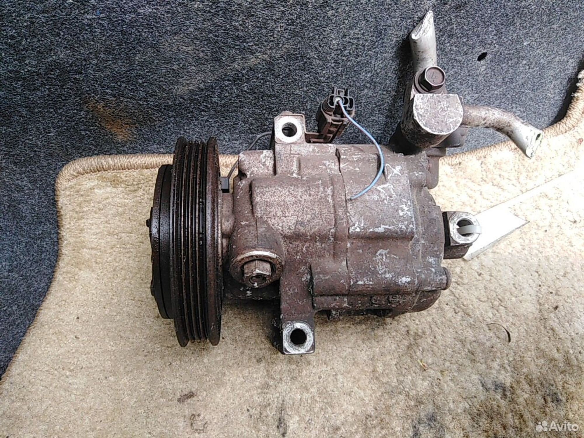 Компрессор кондиционера Nissan ad, wingroad qg13de, 2500 рублей, Ленина