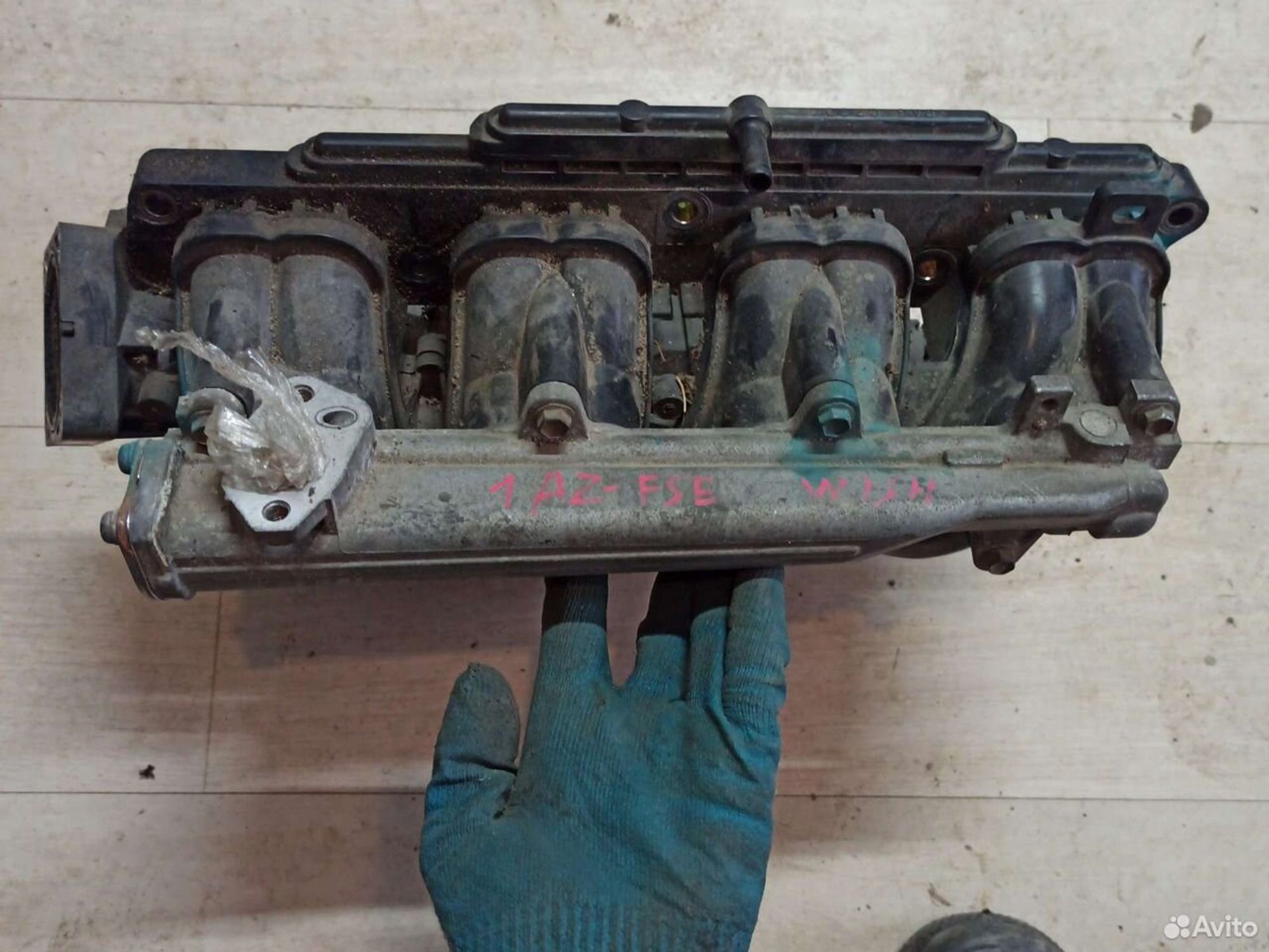 Впускной коллектор Toyota wish ane10g 1azfse, 300 рублей, Ленина