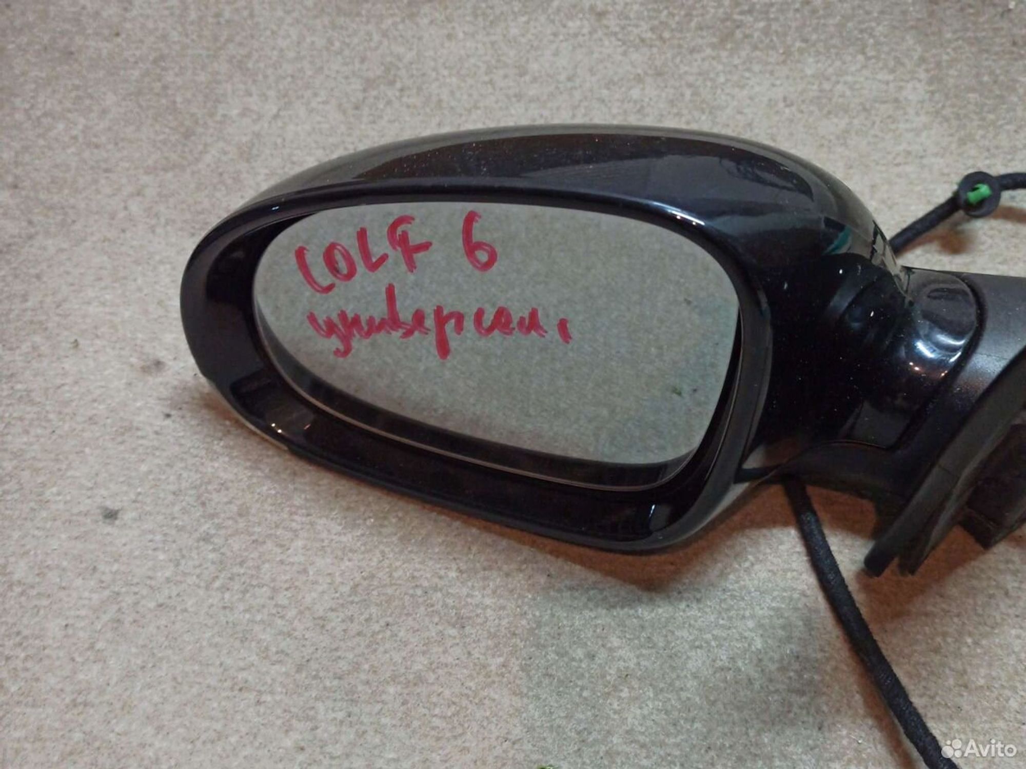 Зеркало Volkswagen Golf 6 универсал левое, 8000 рублей, Ленина