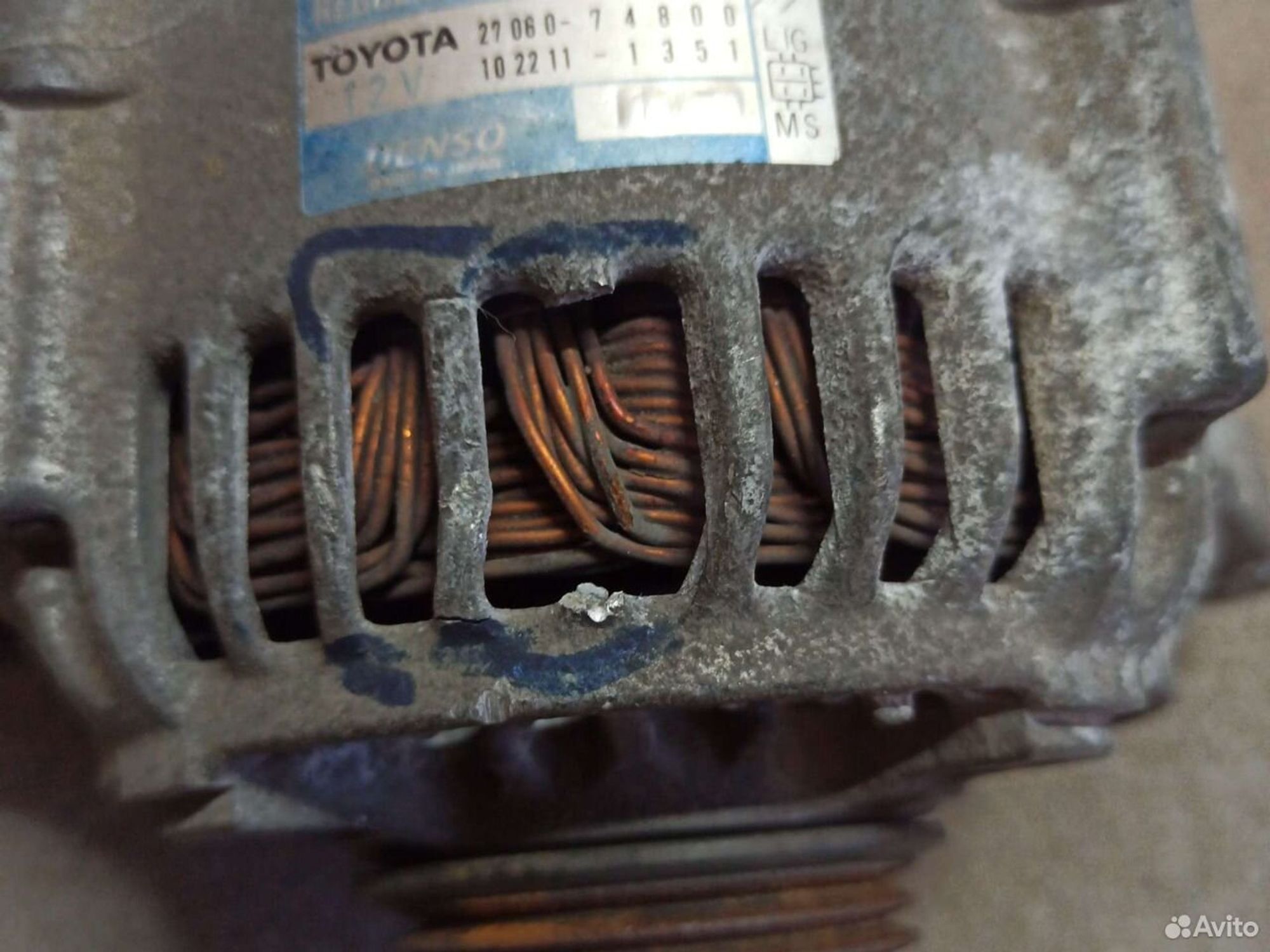 Генератор Toyota Vista sv50 3s-fse, 4500 рублей, Ленина