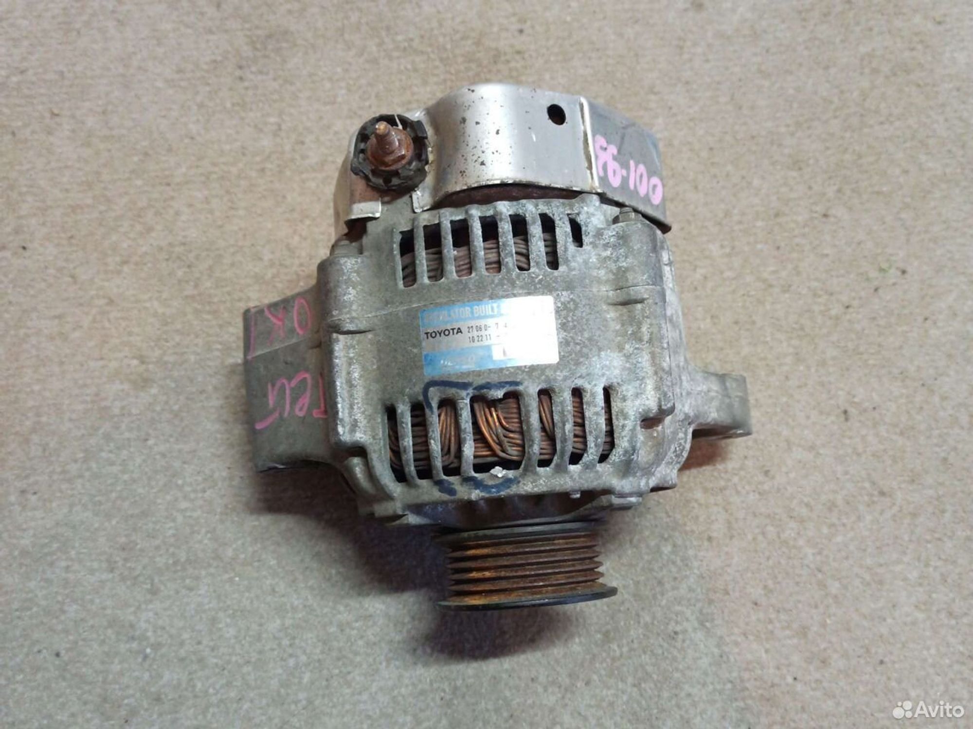 Генератор Toyota Vista sv50 3s-fse, 4500 рублей, Ленина