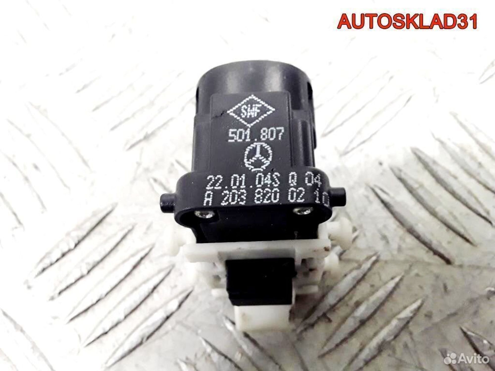 Кнопка стеклоподъемника Mercedes W203 A2038200210, 600 рублей, Дубовое