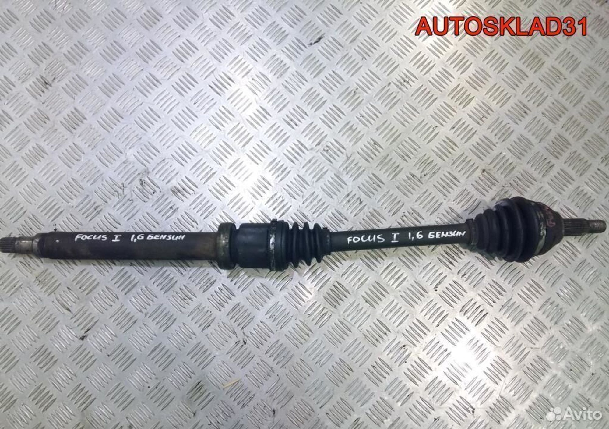 Привод передний правый Ford Focus 1 1.6 Бензин МКПП, 6600 рублей, Дубовое