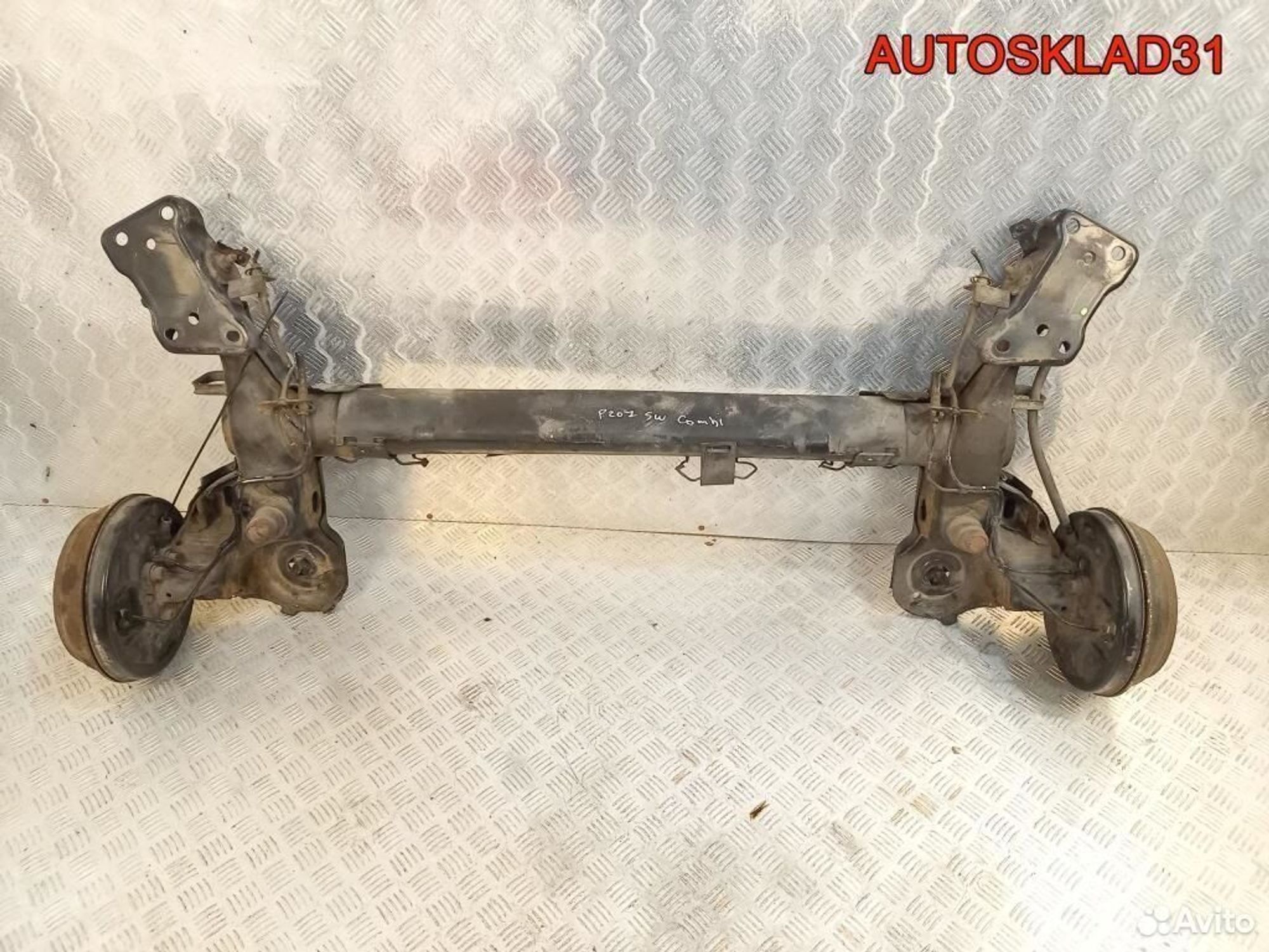 Балка задняя Peugeot 207 SW 5148W0 Универсал, 9900 рублей, Дубовое