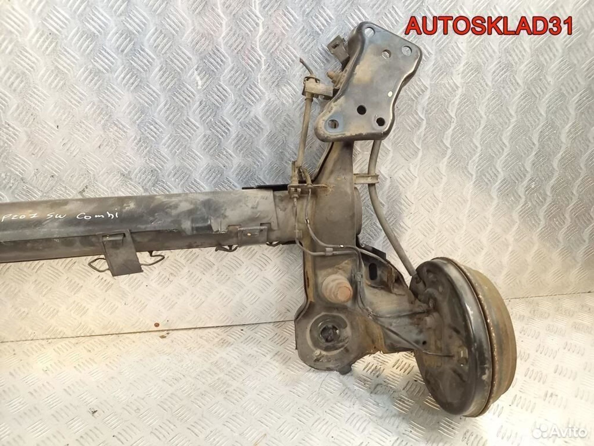 Балка задняя Peugeot 207 SW 5148W0 Универсал, 9900 рублей, Дубовое