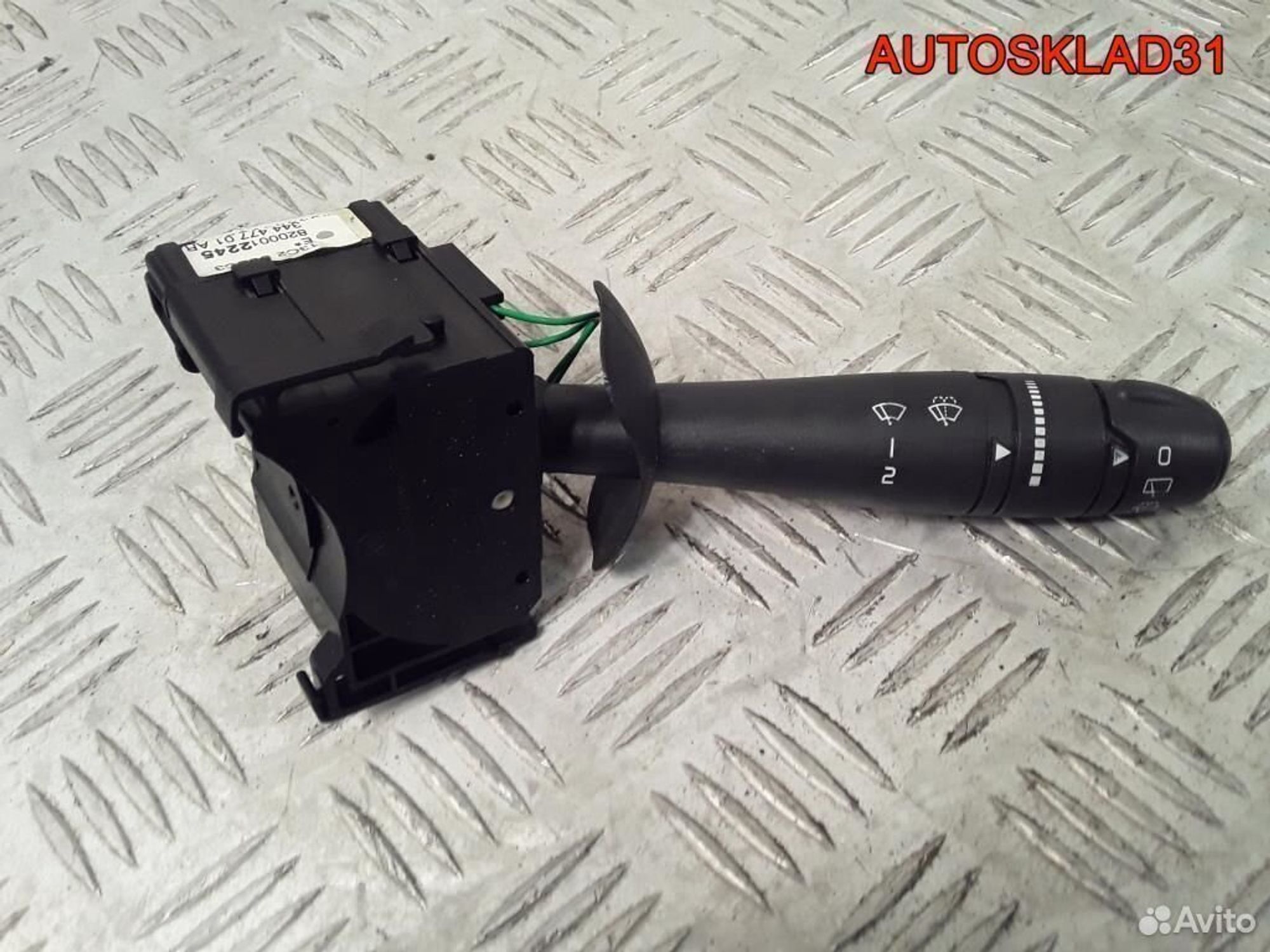 Переключатель стеклоочистителей Renault Laguna 2, 1700 рублей, Дубовое