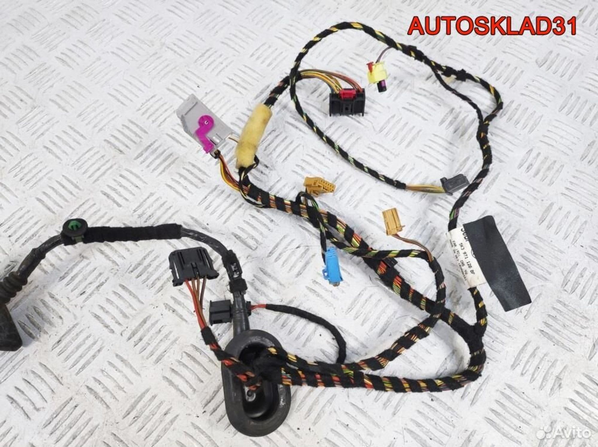 Проводка двери передней лево VW Golf 6 5K3971120BF, 1400 рублей, Дубовое