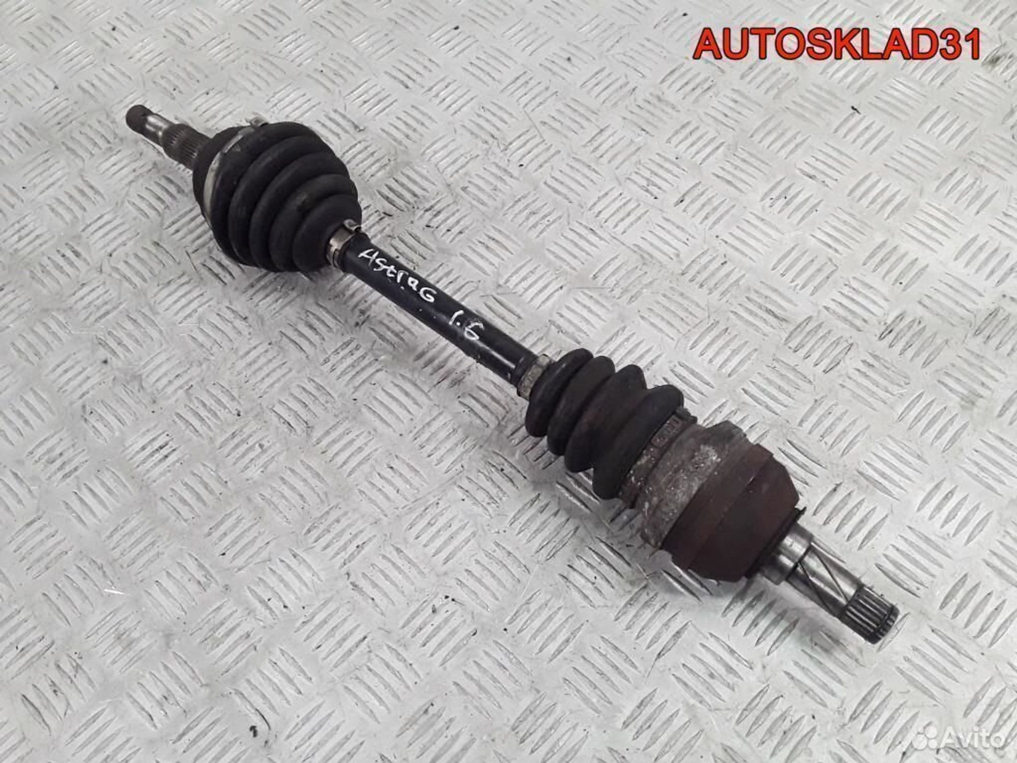 Полуось передняя левая Opel Astra G 1,6 МКПП, 3200 рублей, Дубовое